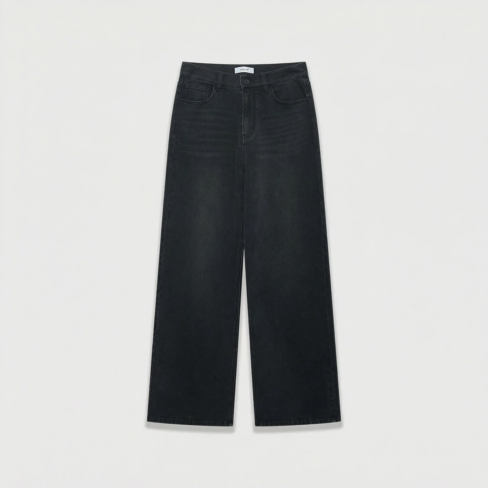 Wide-Leg Washed Jeans - Image 7