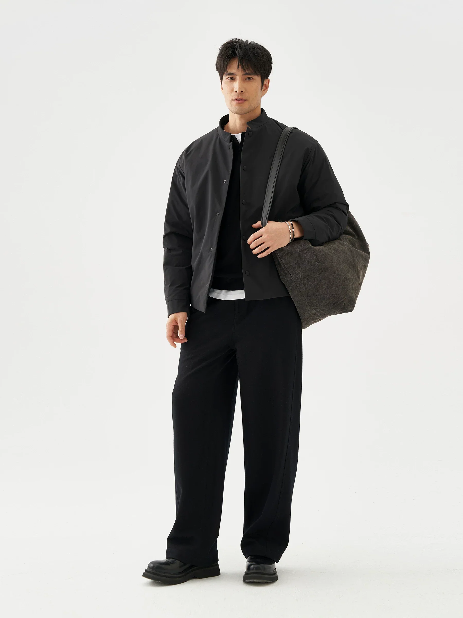 Wide-Leg Wool Trousers - Image 4