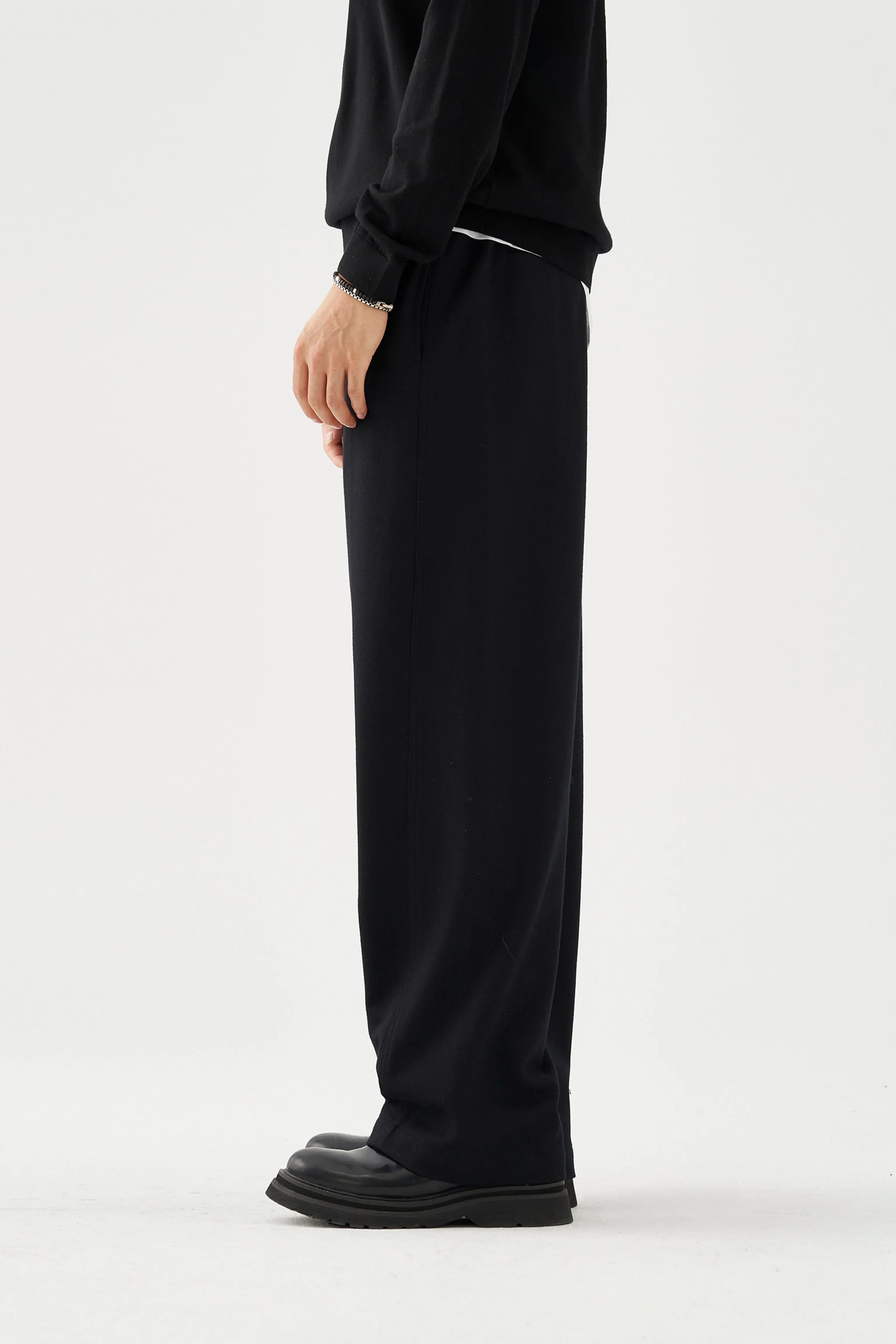 Wide-Leg Wool Trousers - Image 7