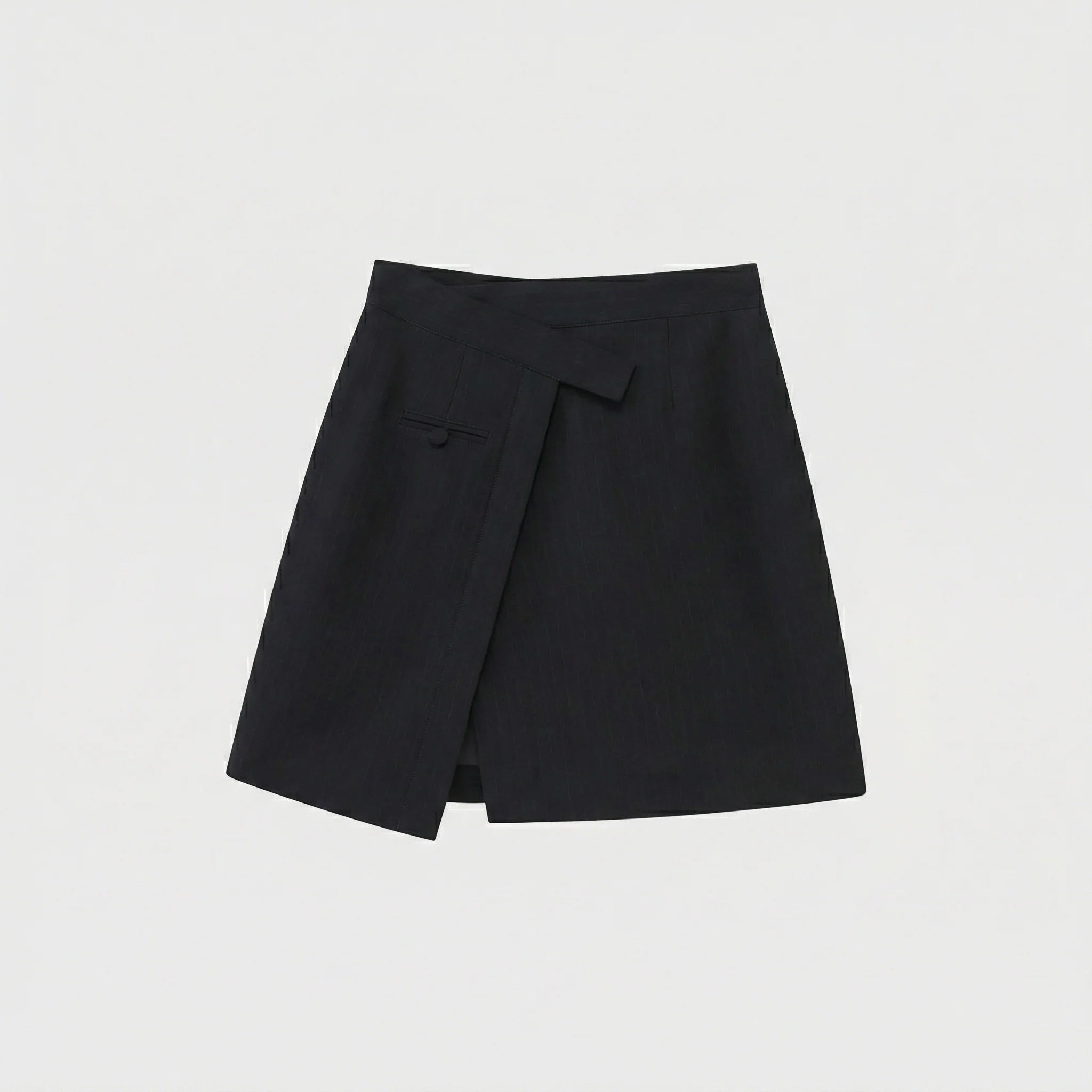 Wide Shoulder Peaked Lapel Suit Set - Image 6