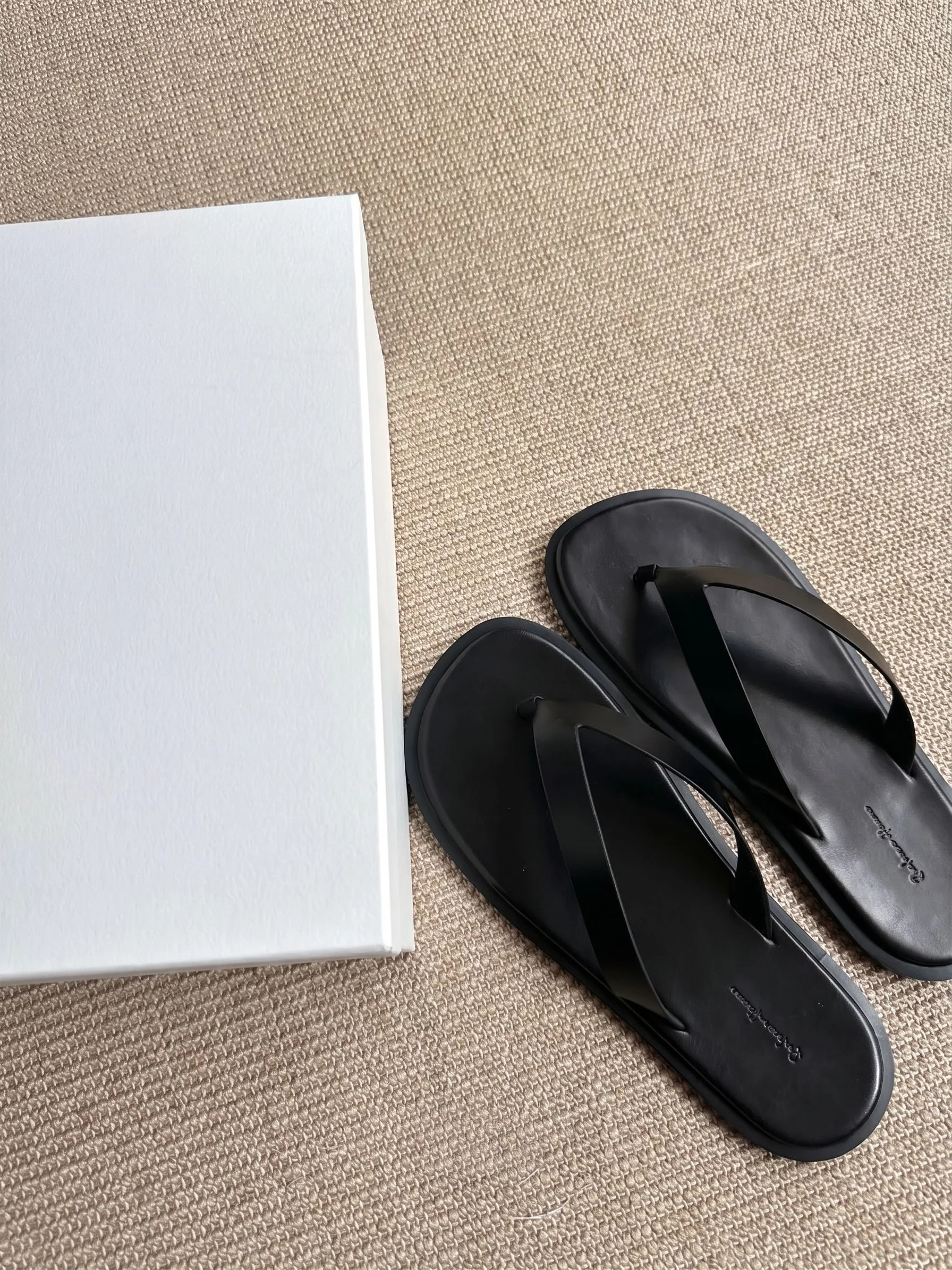 Wide Strap Thong Sandals - Image 4