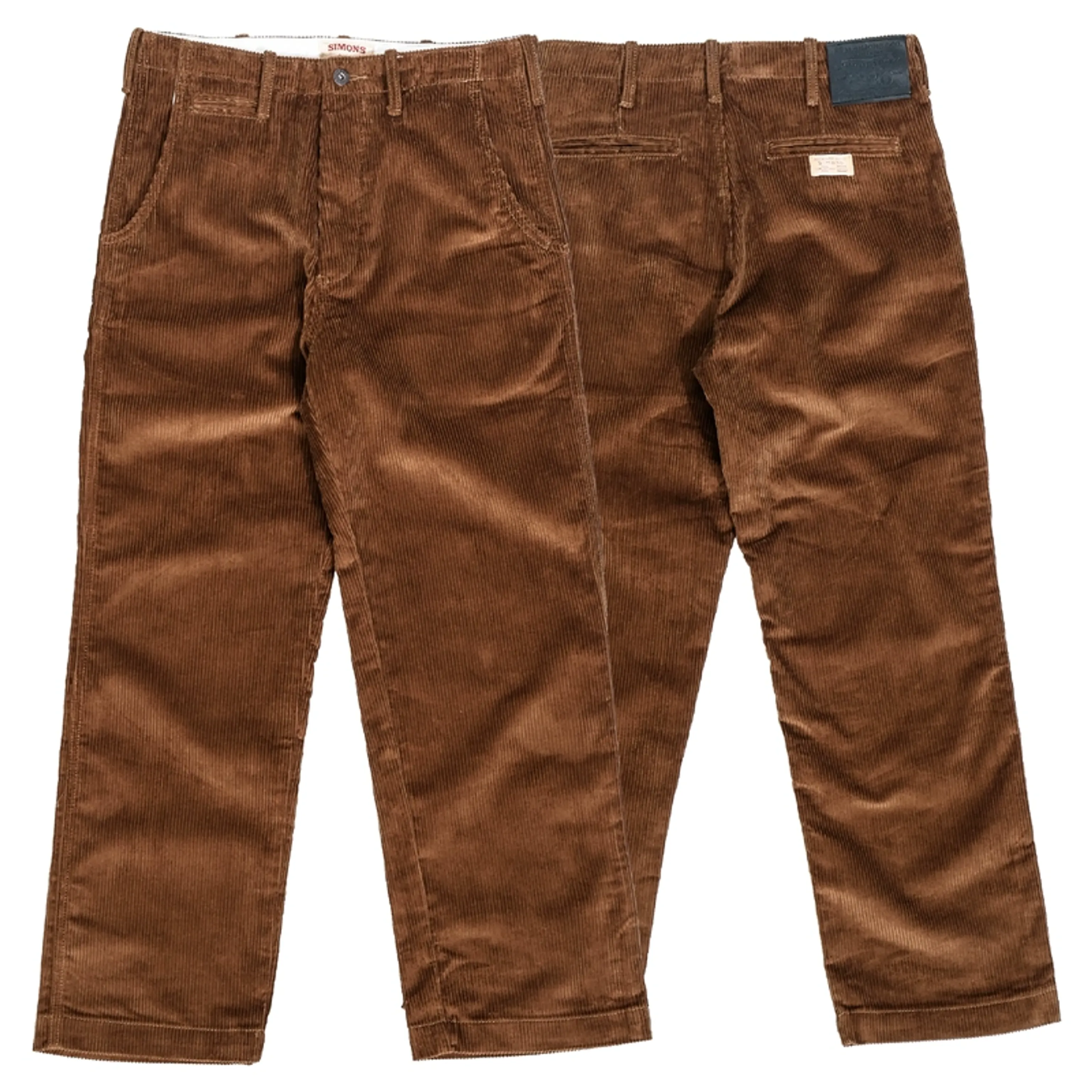 Wide-Wale Corduroy Straight Trousers - Image 9