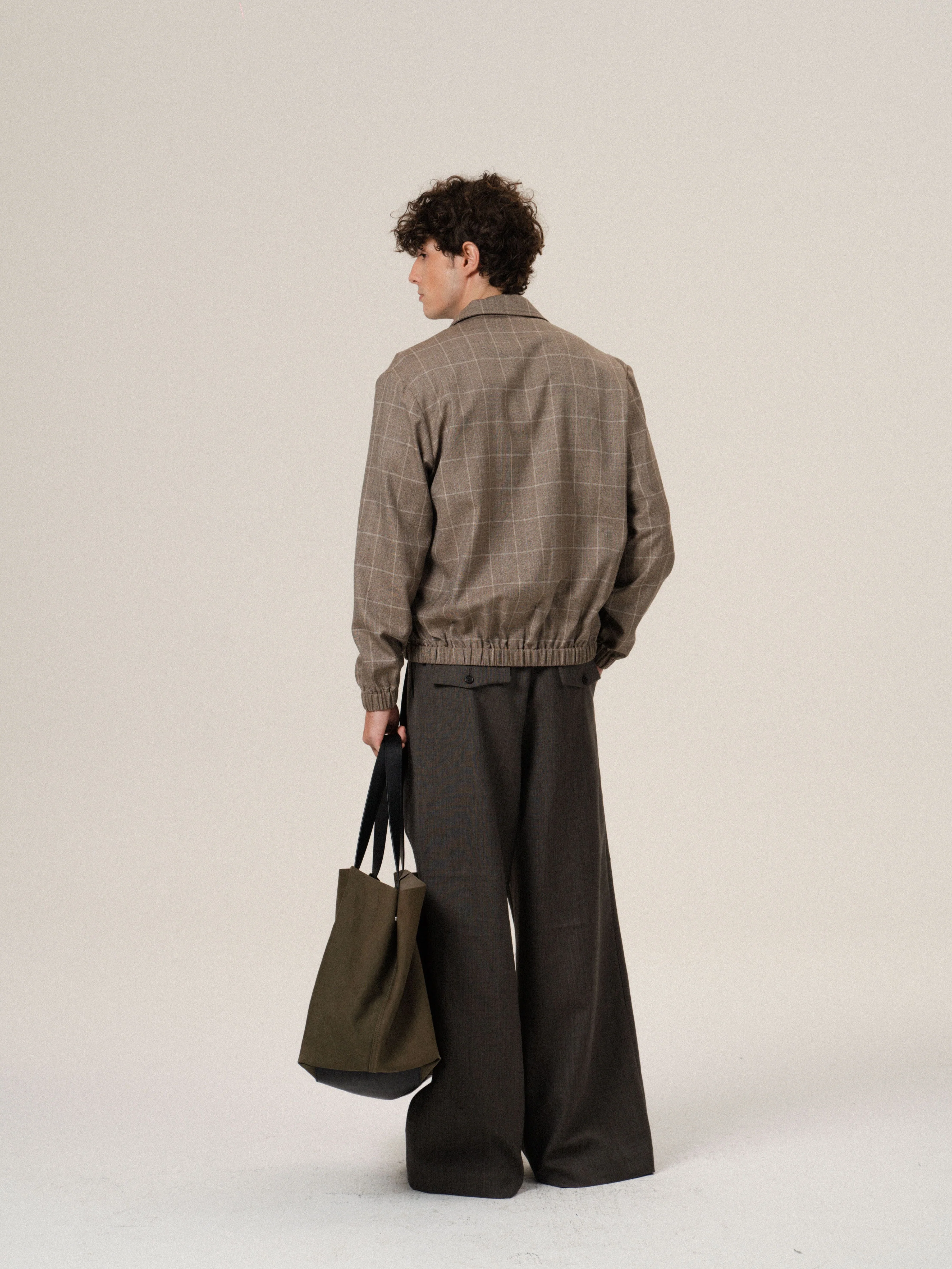 Windowpane Zip Jacket - Image 5
