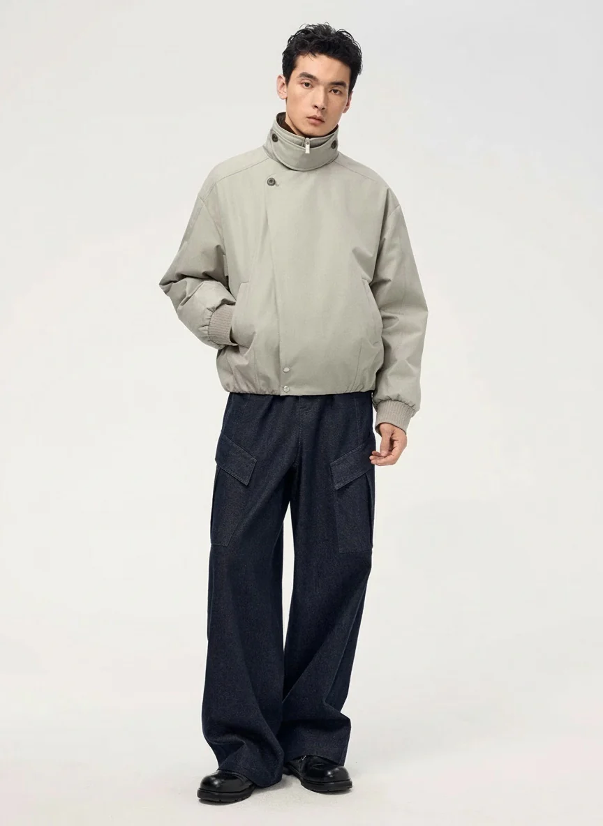 Windsor Slant Collar Down Jacket