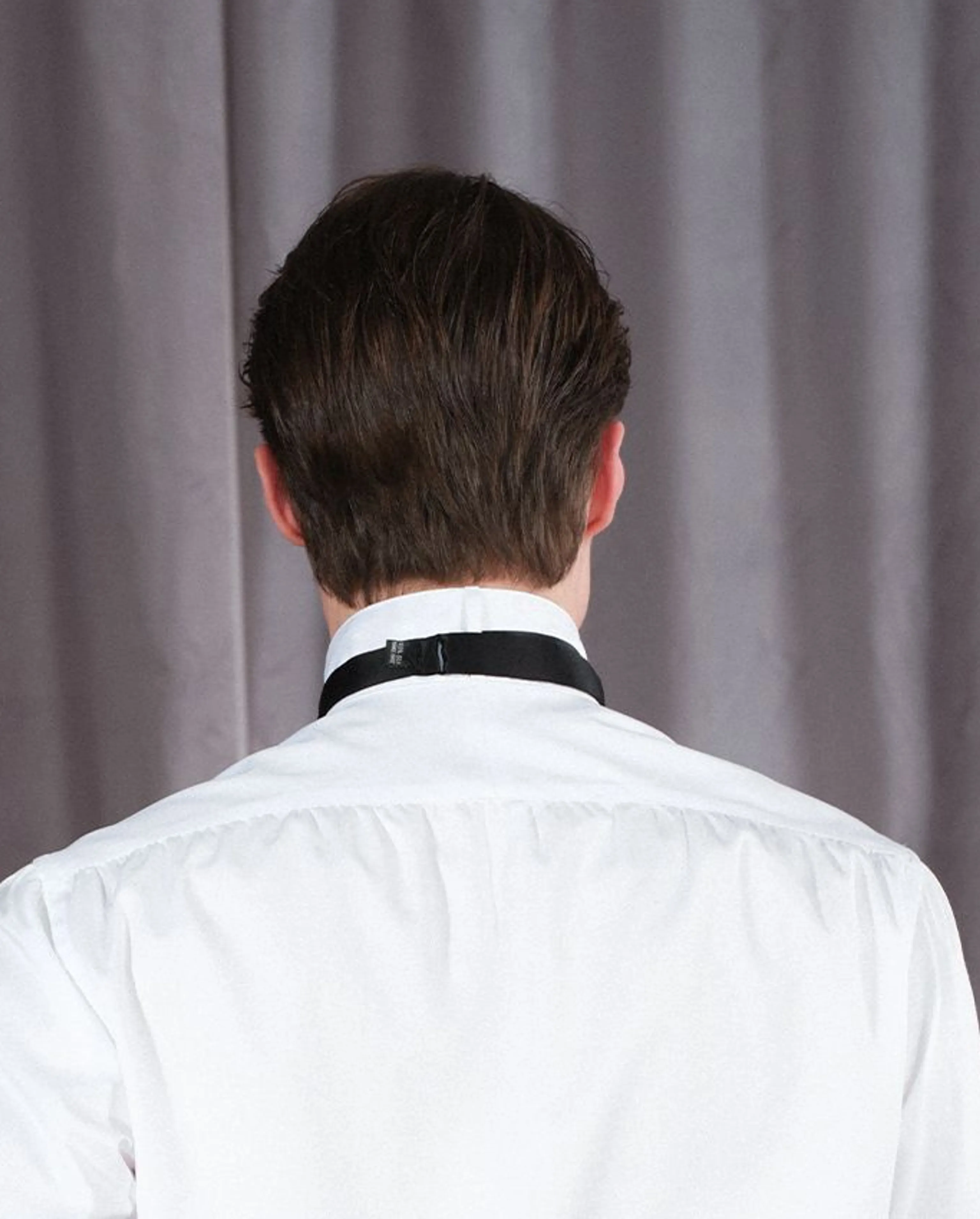 Wing Collar Pleated-Bib Tuxedo Shirt
