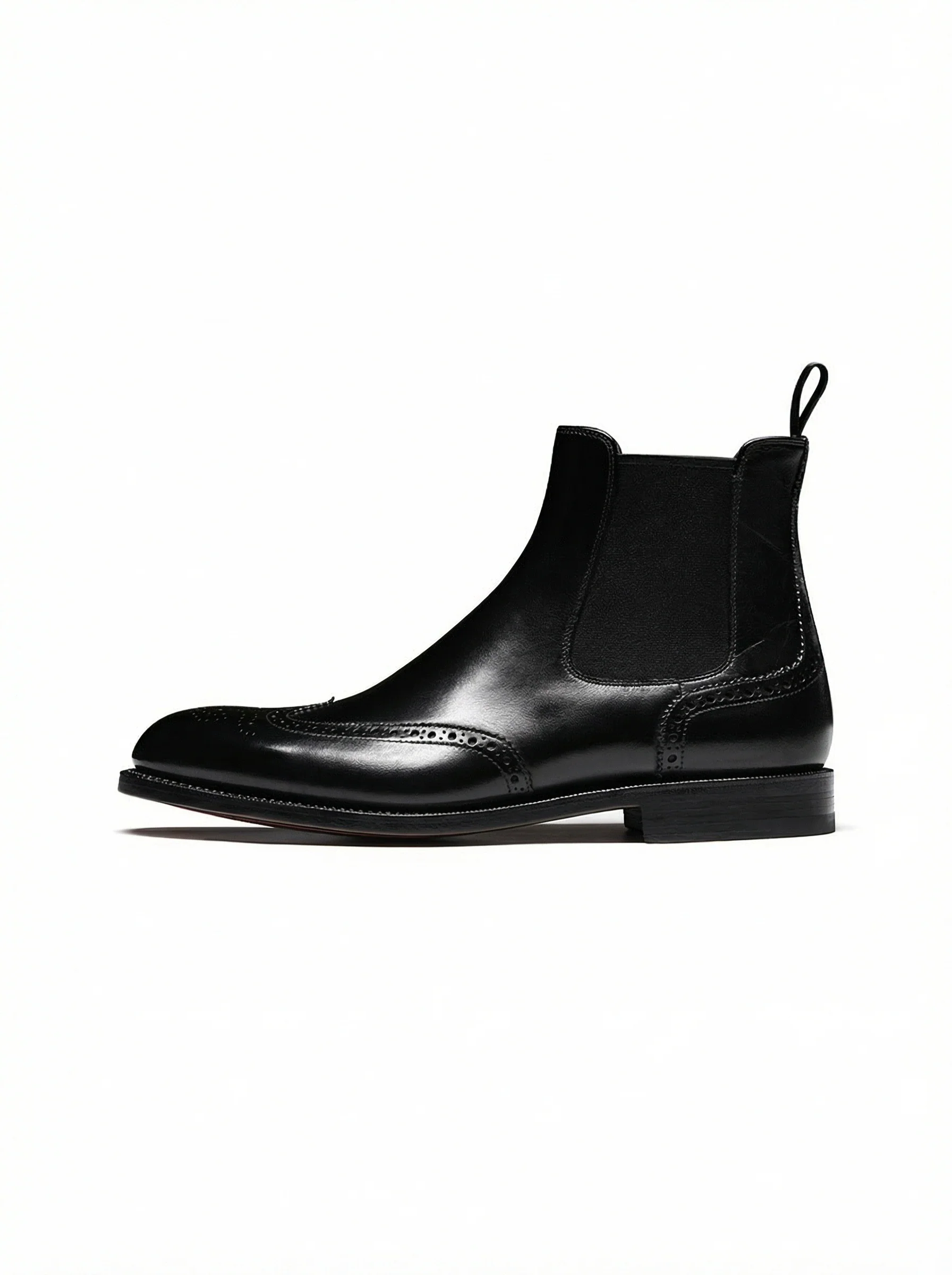 Wingtip Brogue Chelsea Boot