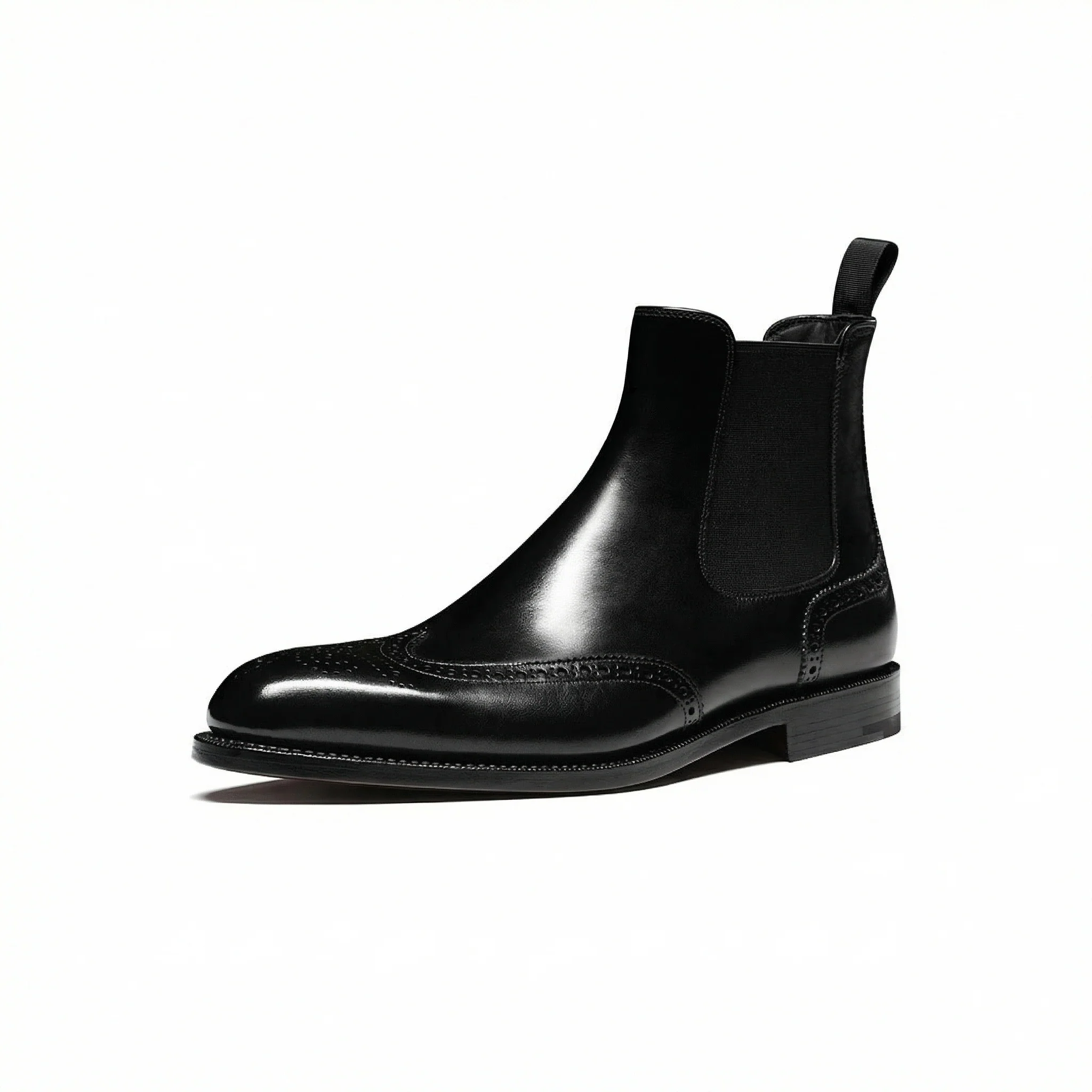 Wingtip Brogue Chelsea Boot - Image 3