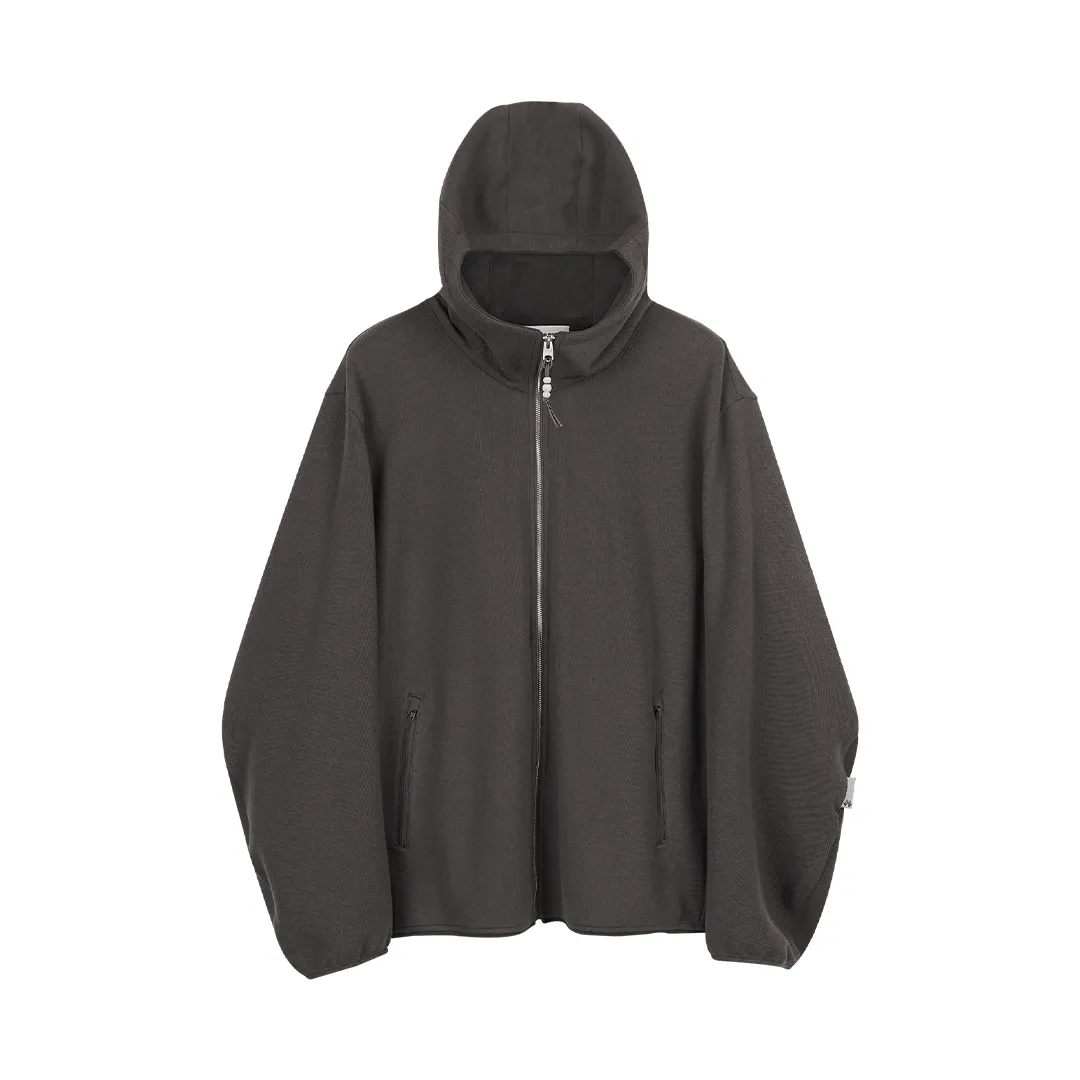 Wooden Bead Zip Hoodie - Image 6