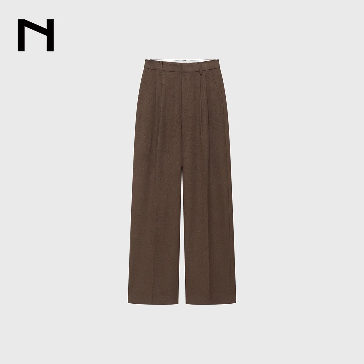 Wool-Blend Double-Pleat Straight Trousers - Image 7