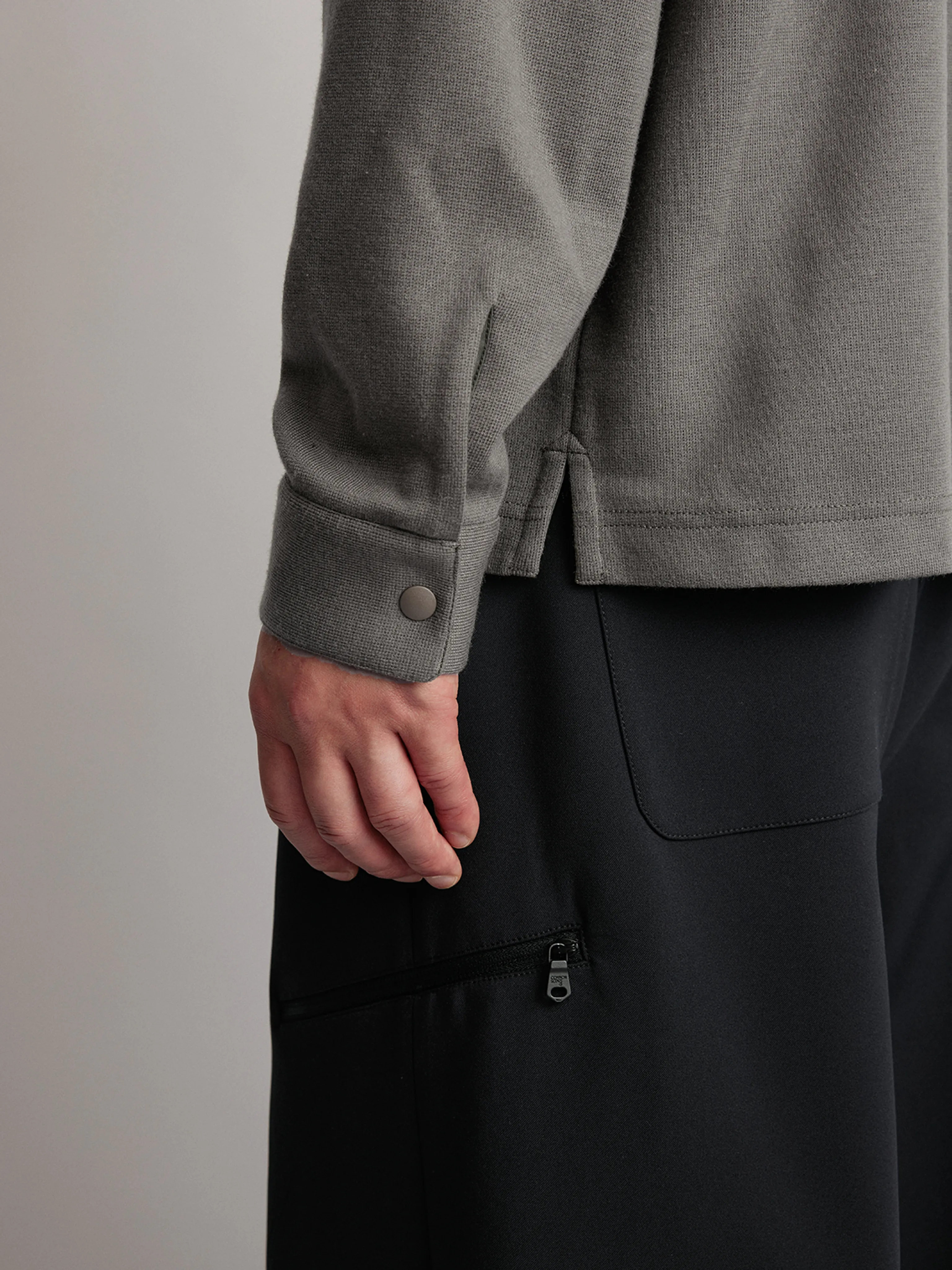 Wool-Blend Easy-Care Long-Sleeve Henley - Image 8