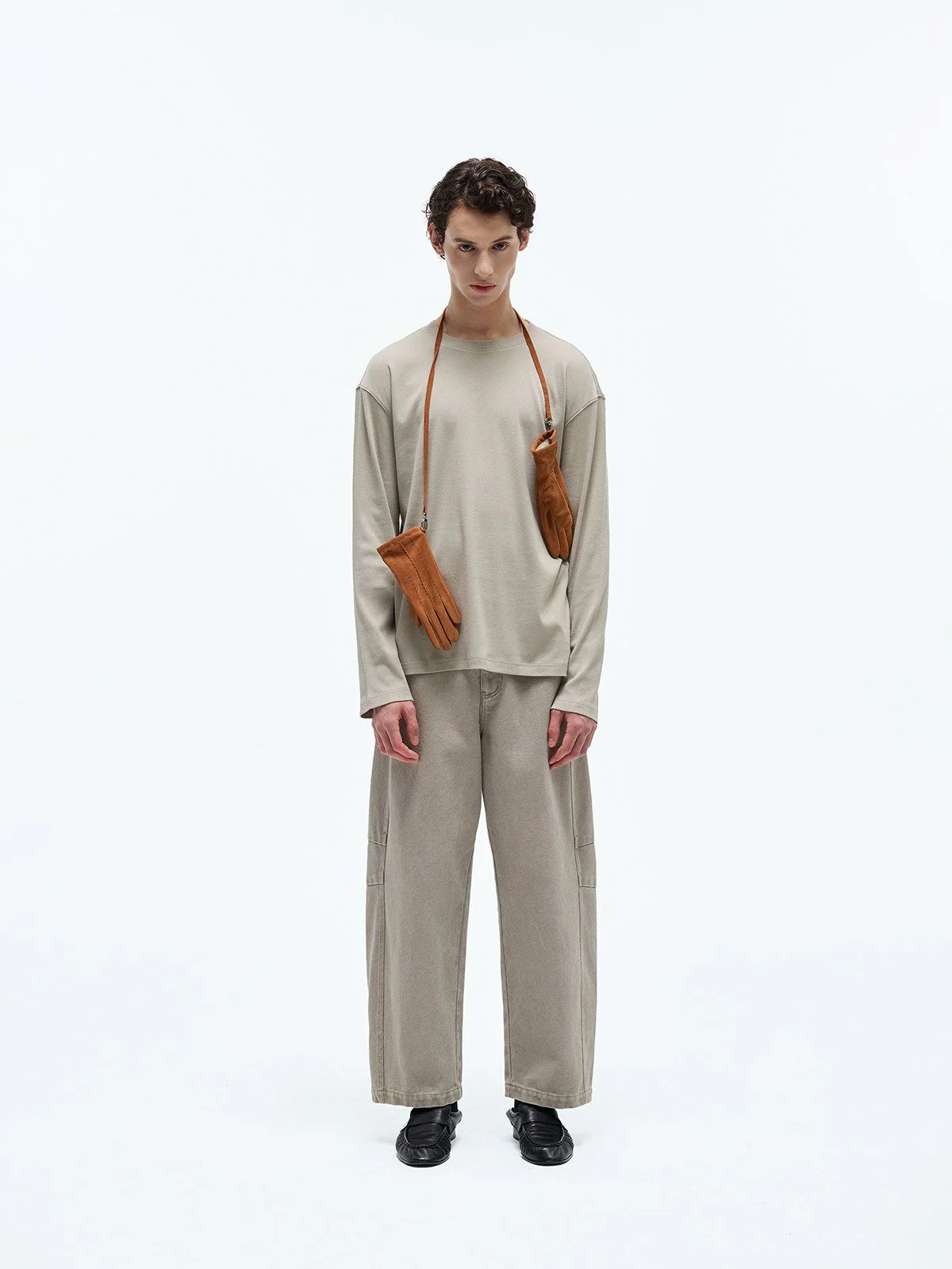 Wool Blend Long Sleeve Tee - Image 3