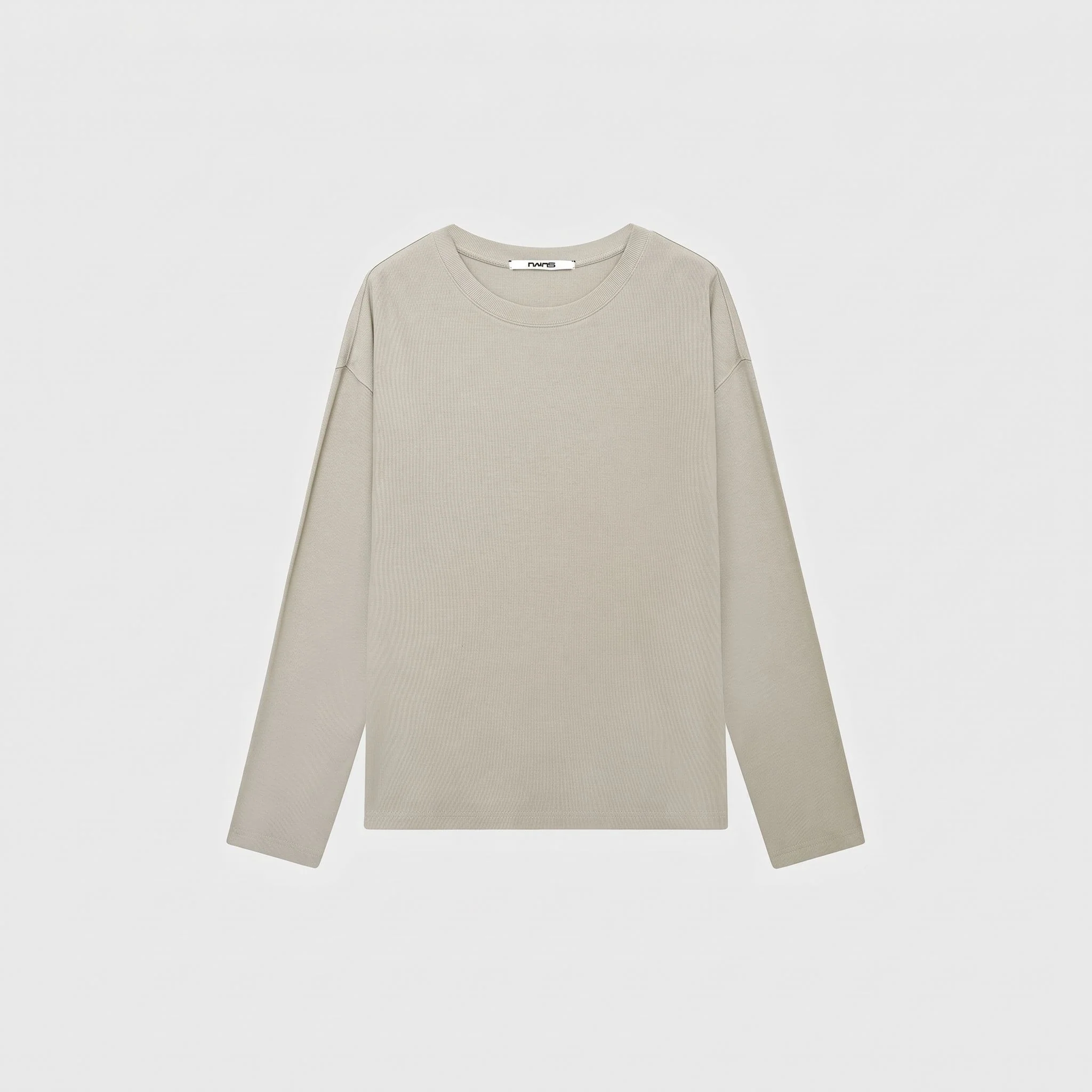 Wool Blend Long Sleeve Tee - Image 7