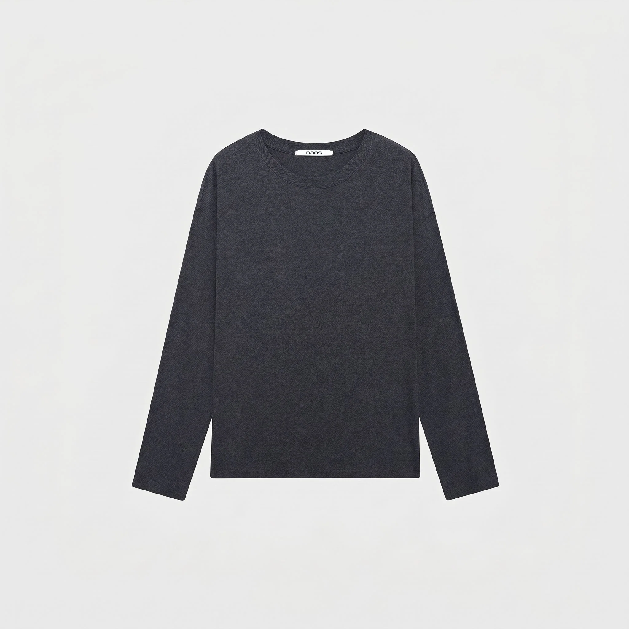 Wool Blend Long Sleeve Tee - Image 8