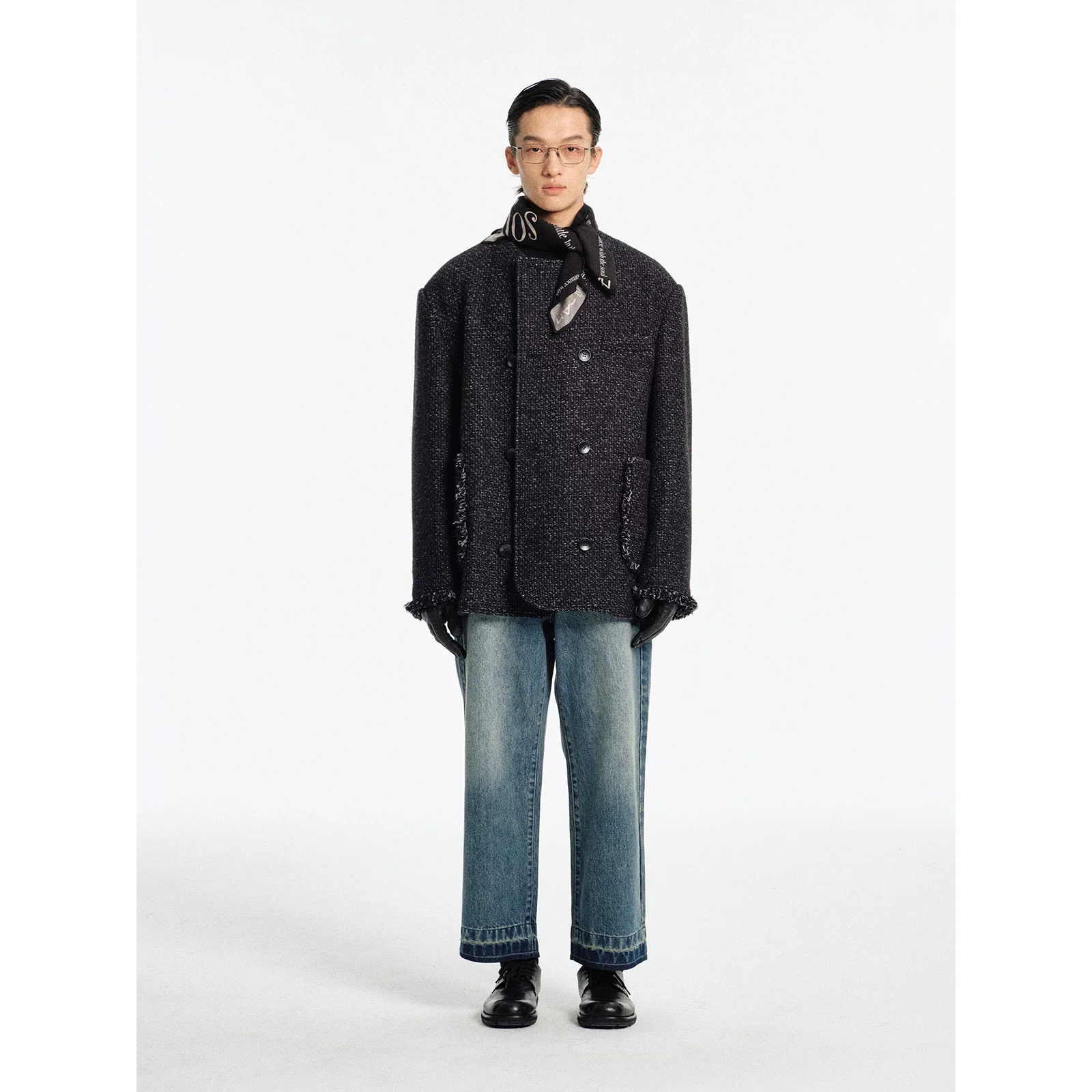 Wool Blend Tweed Jacket - Image 4