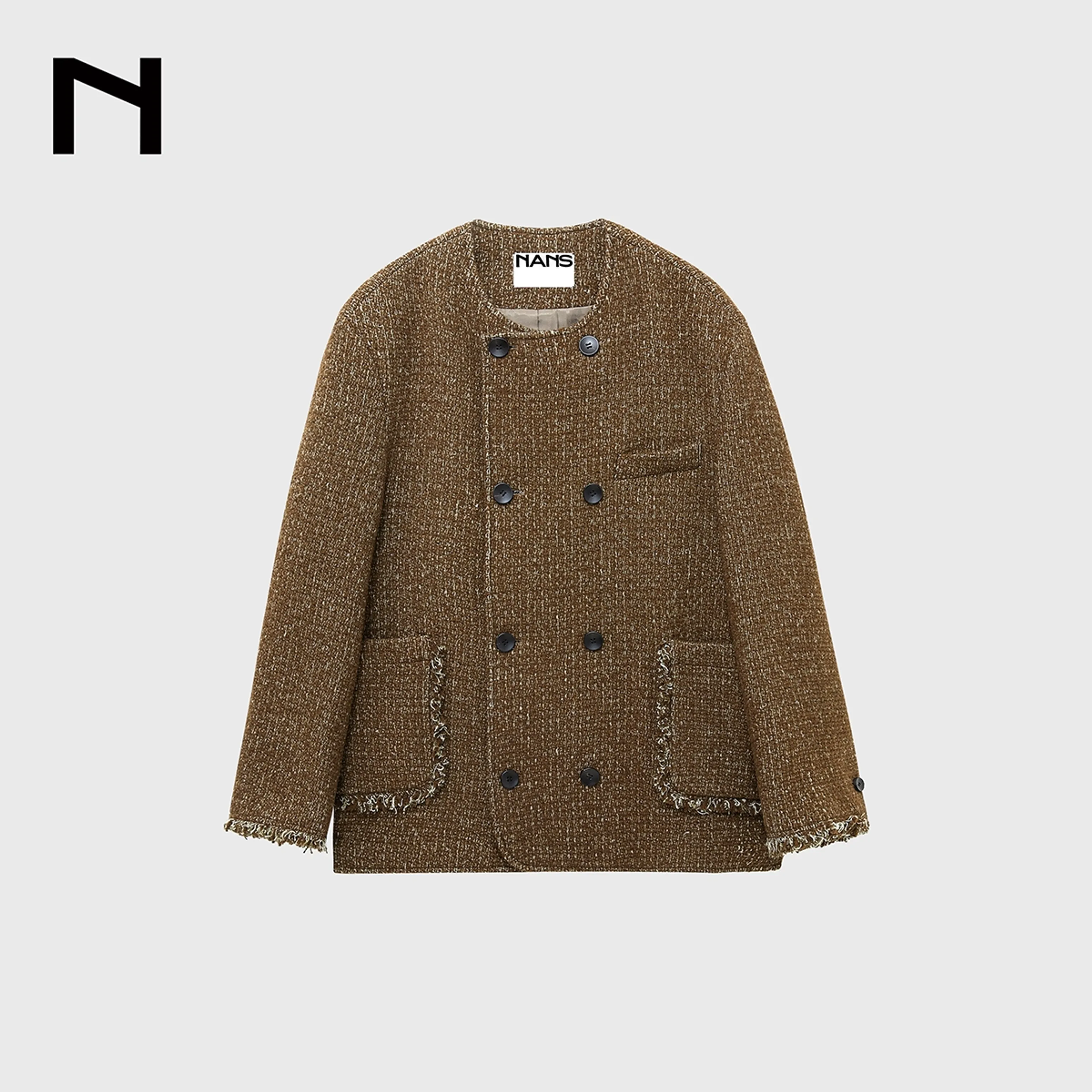 Wool Blend Tweed Jacket - Image 6