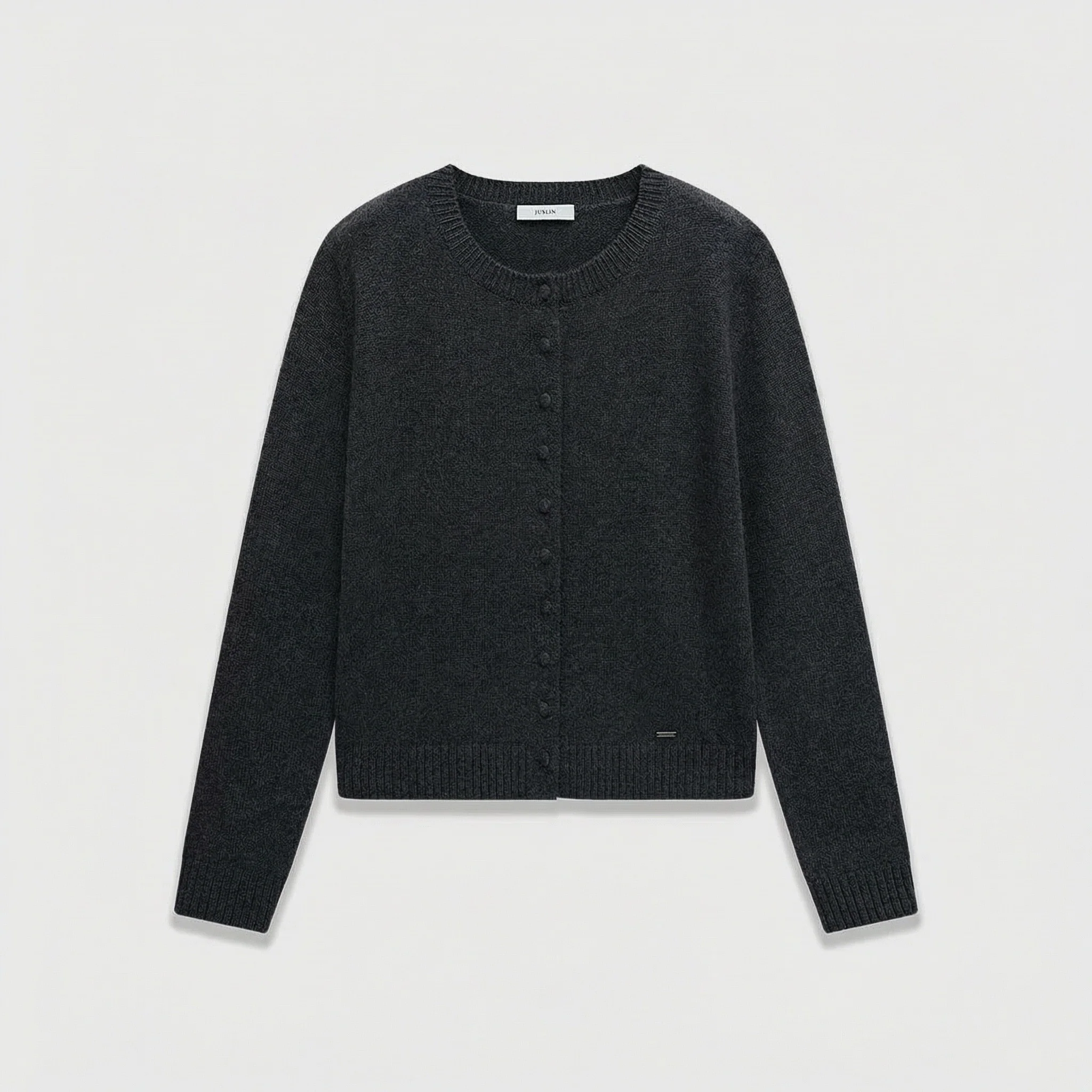 Wool Button Cardigan - Image 10