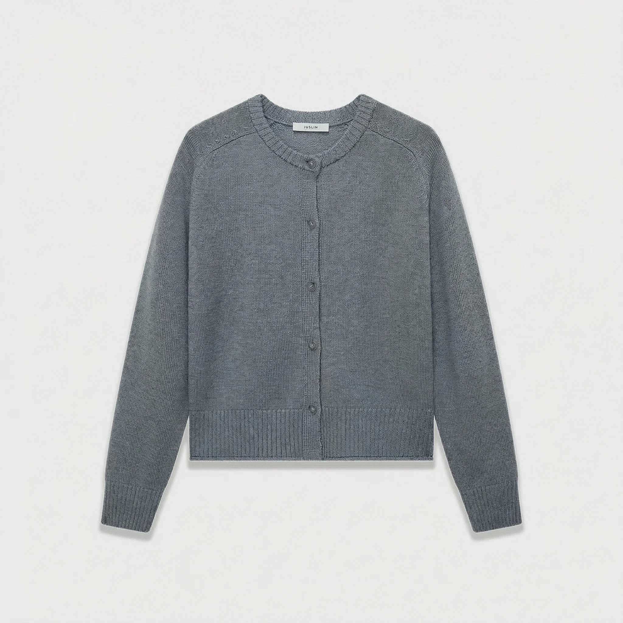 Wool Button Cardigan - Image 6