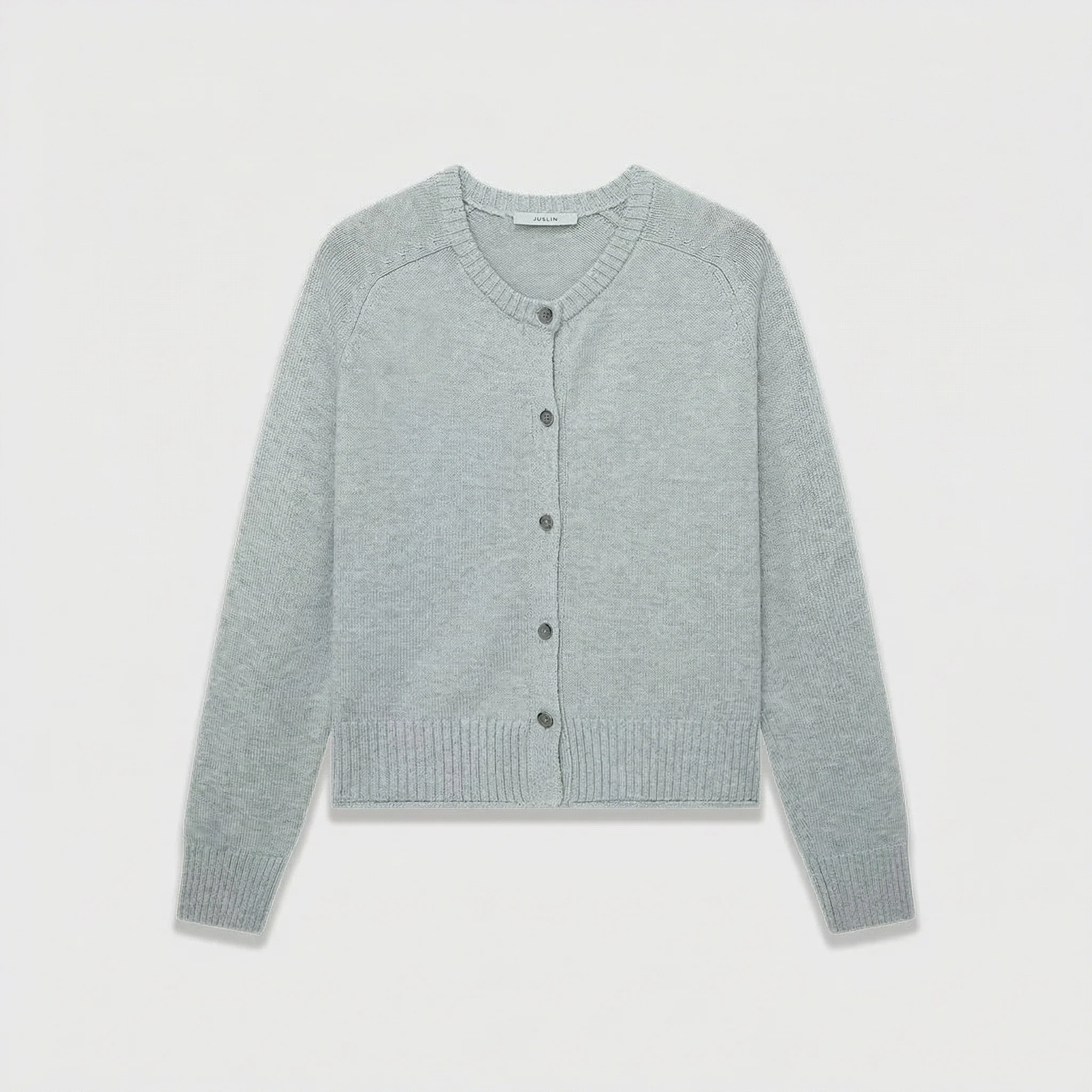 Wool Button Cardigan - Image 7