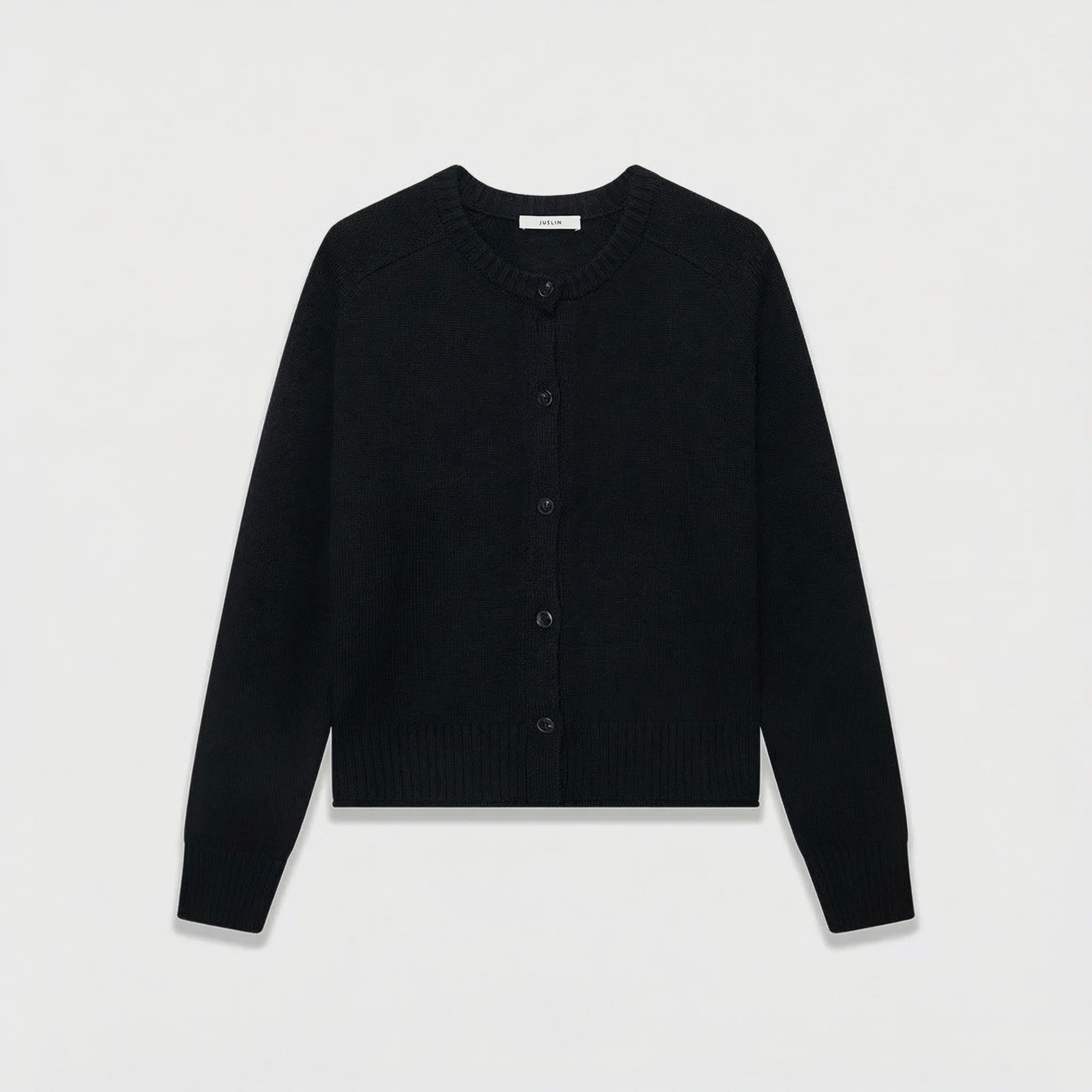 Wool Button Cardigan - Image 8