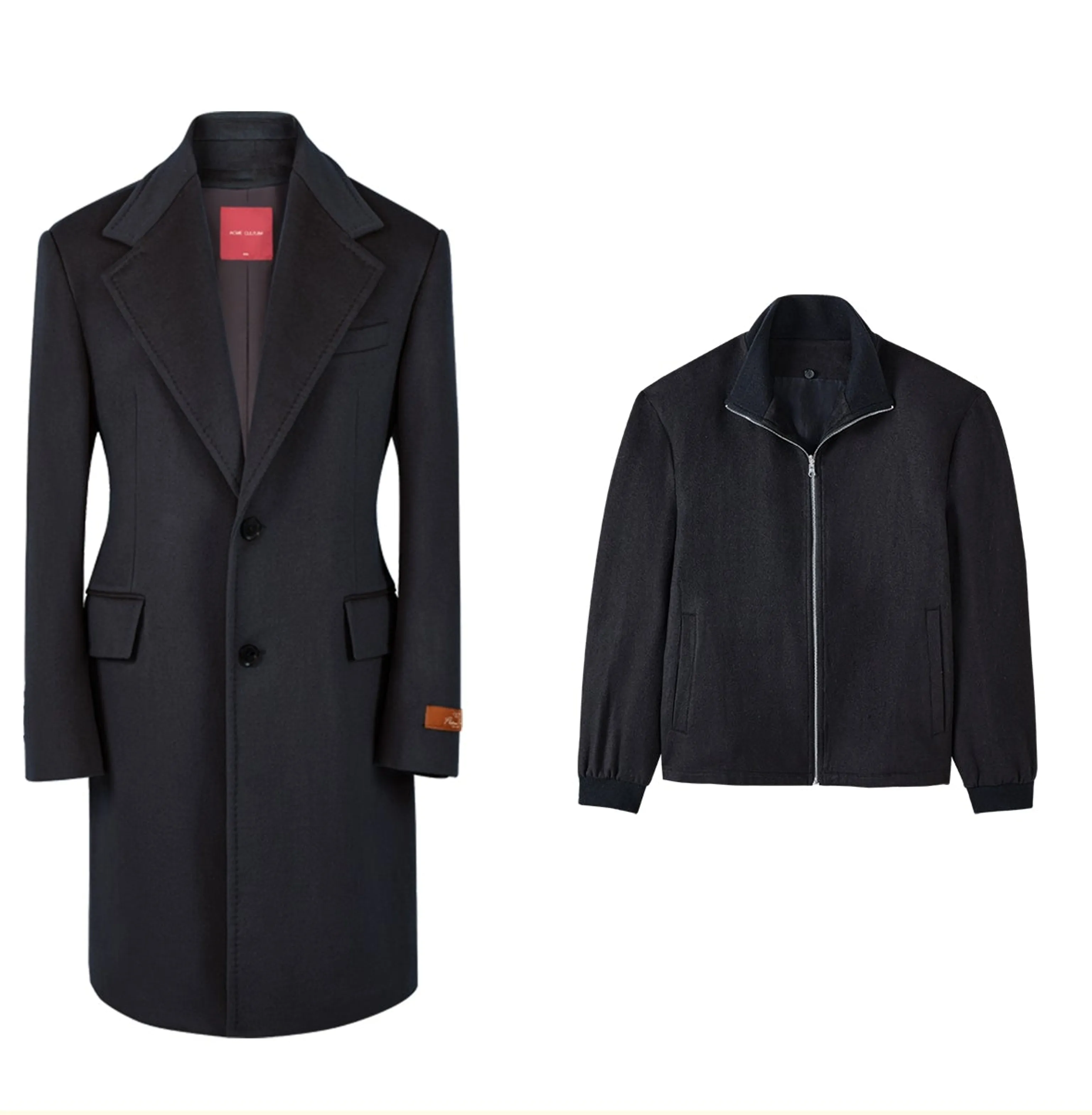 Wool-Cashmere Chesterfield Coat with Liner - Image 6
