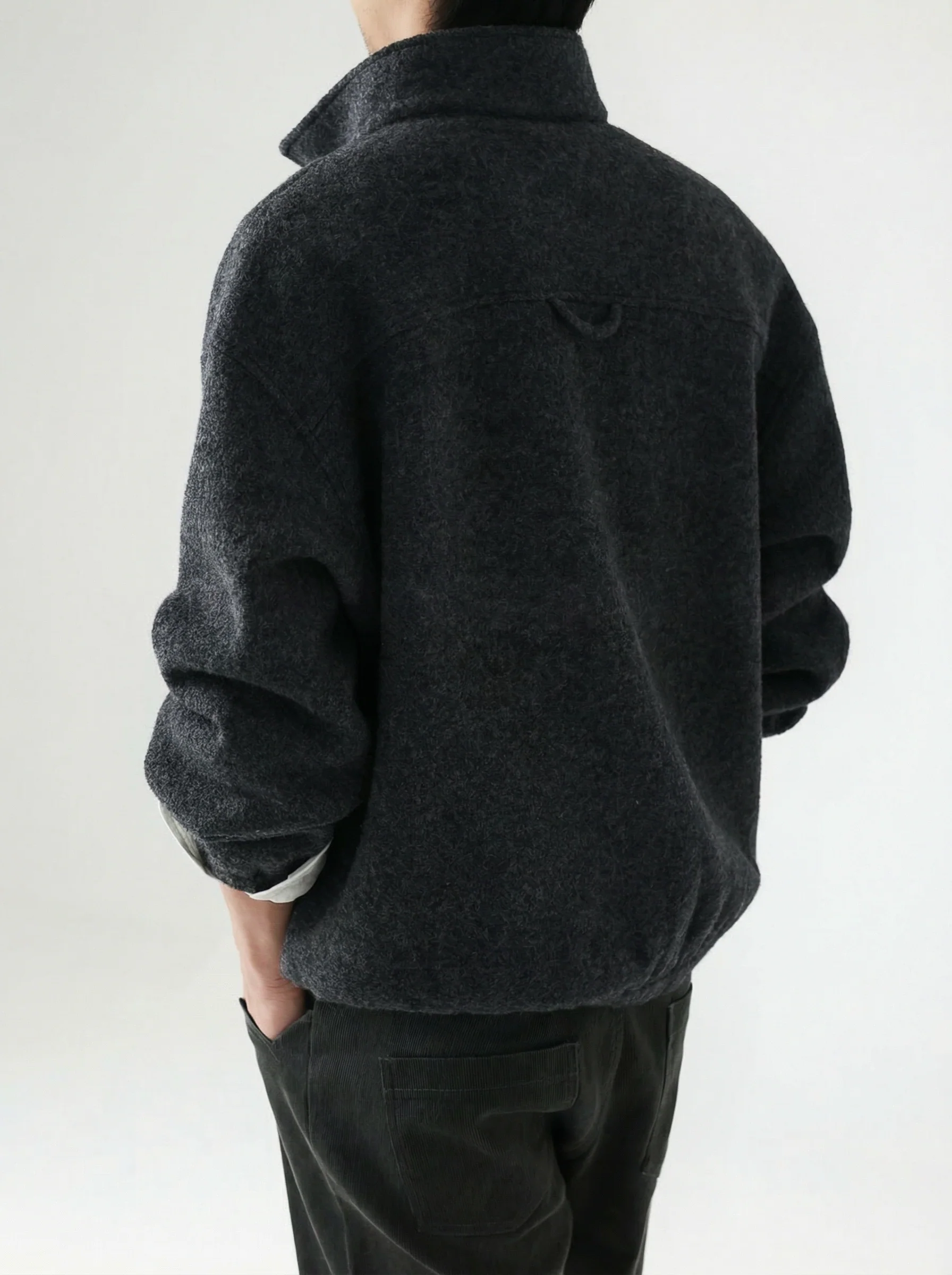 Wool Half-Zip Pullover - Image 3