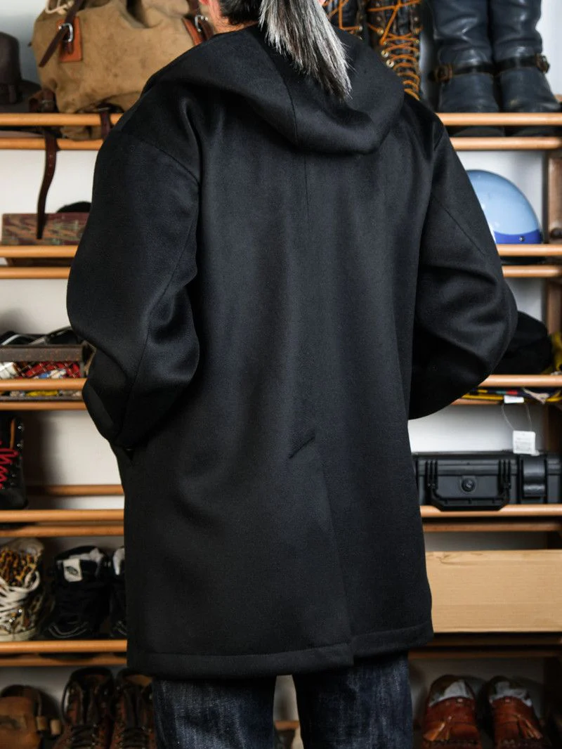 Wool Hooded Coat - Image 3