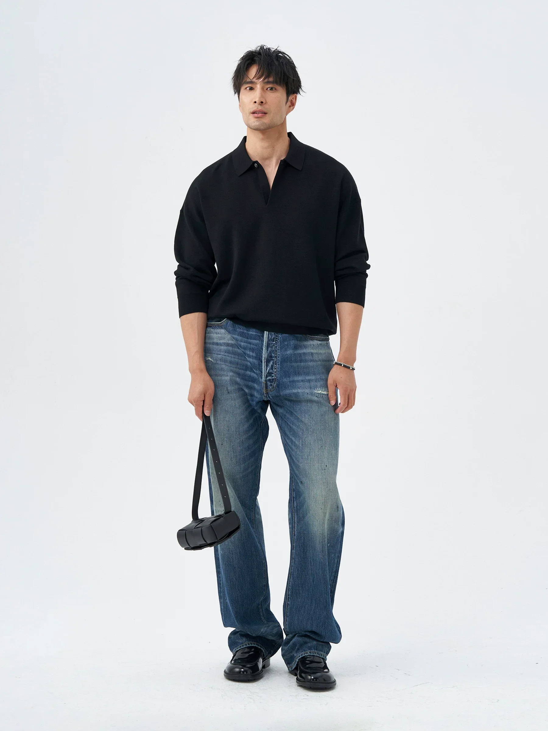 Wool Knit Polo - Image 2