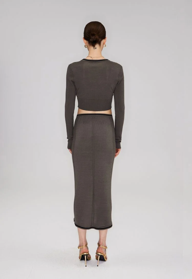 Wool Knit Two-Piece Set - Image 6