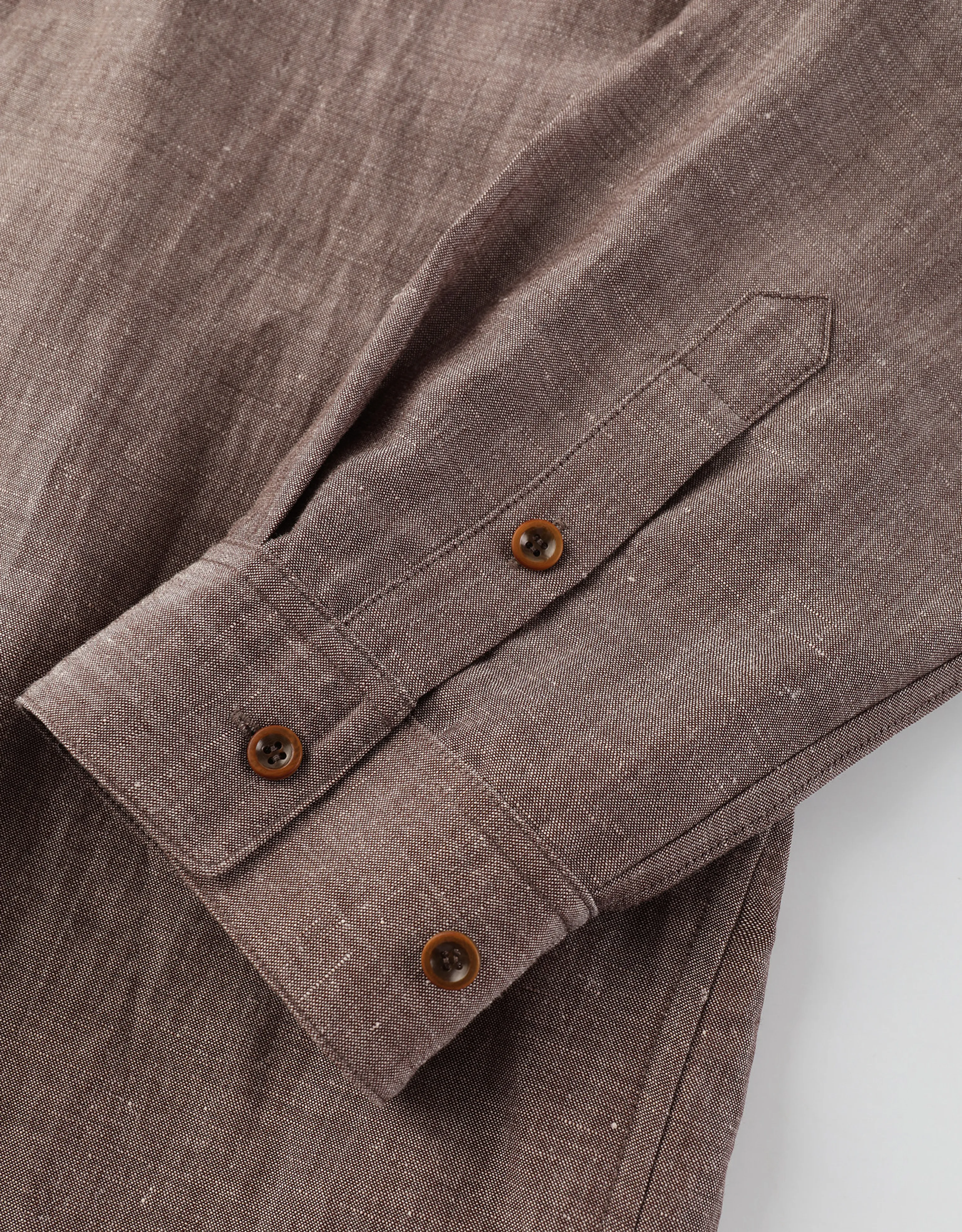 Wool-Linen Belted Shirt - Image 8