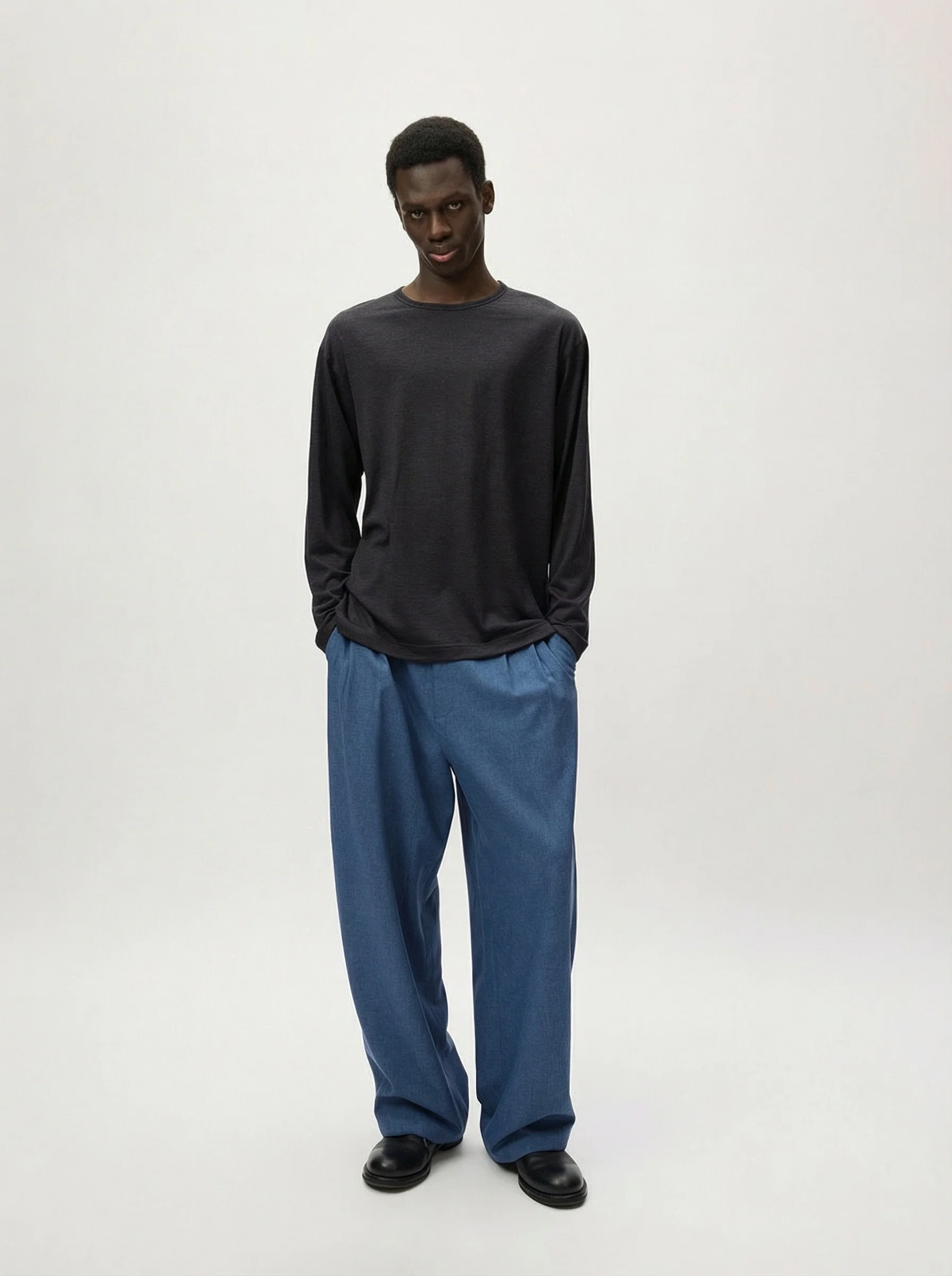 Wool Long-Sleeve Tee - Image 3