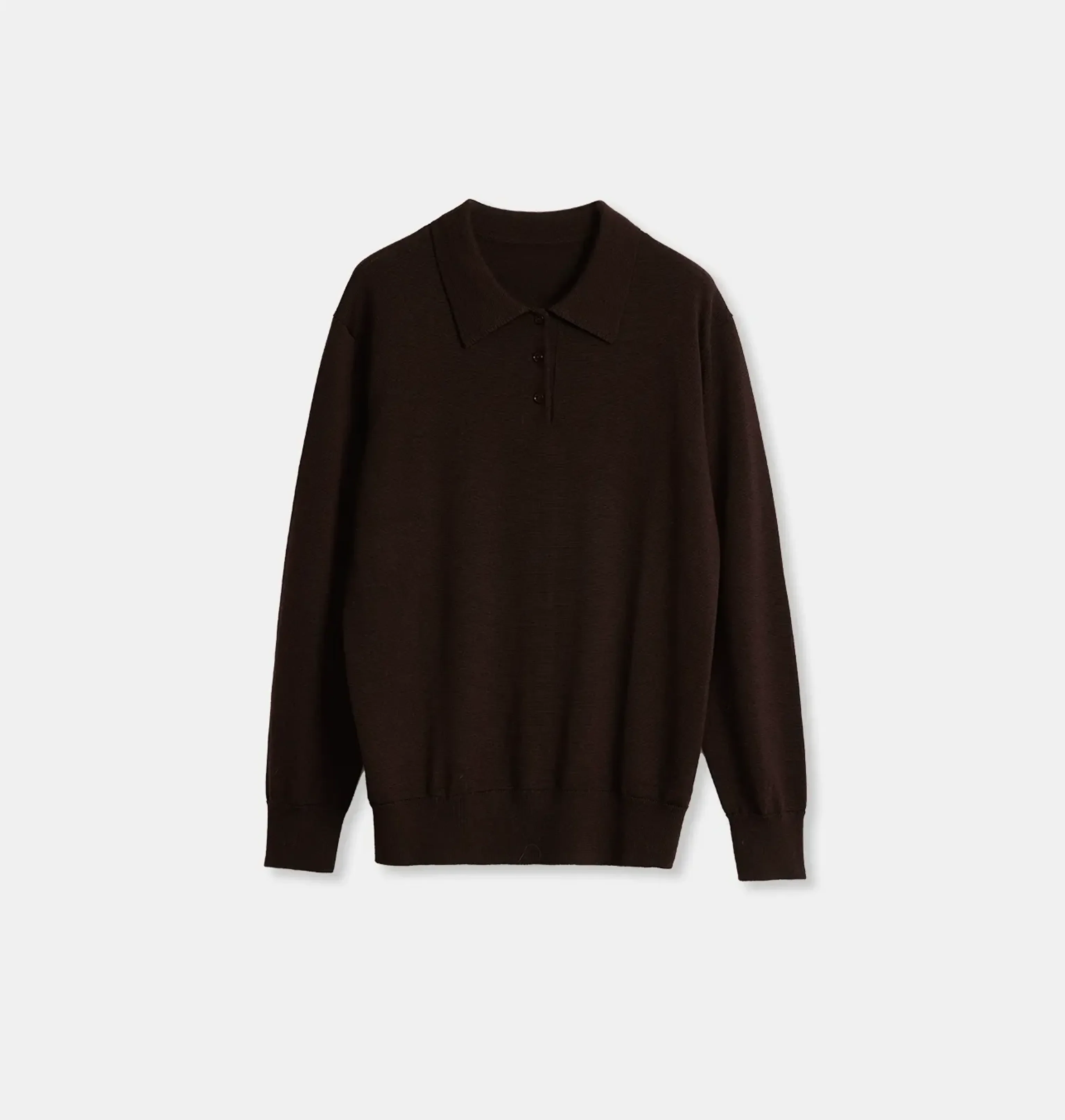Wool Polo Sweater - Image 5