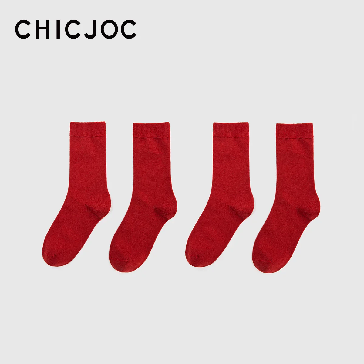 Wool Rib Crew Socks 4-Pack - Image 6