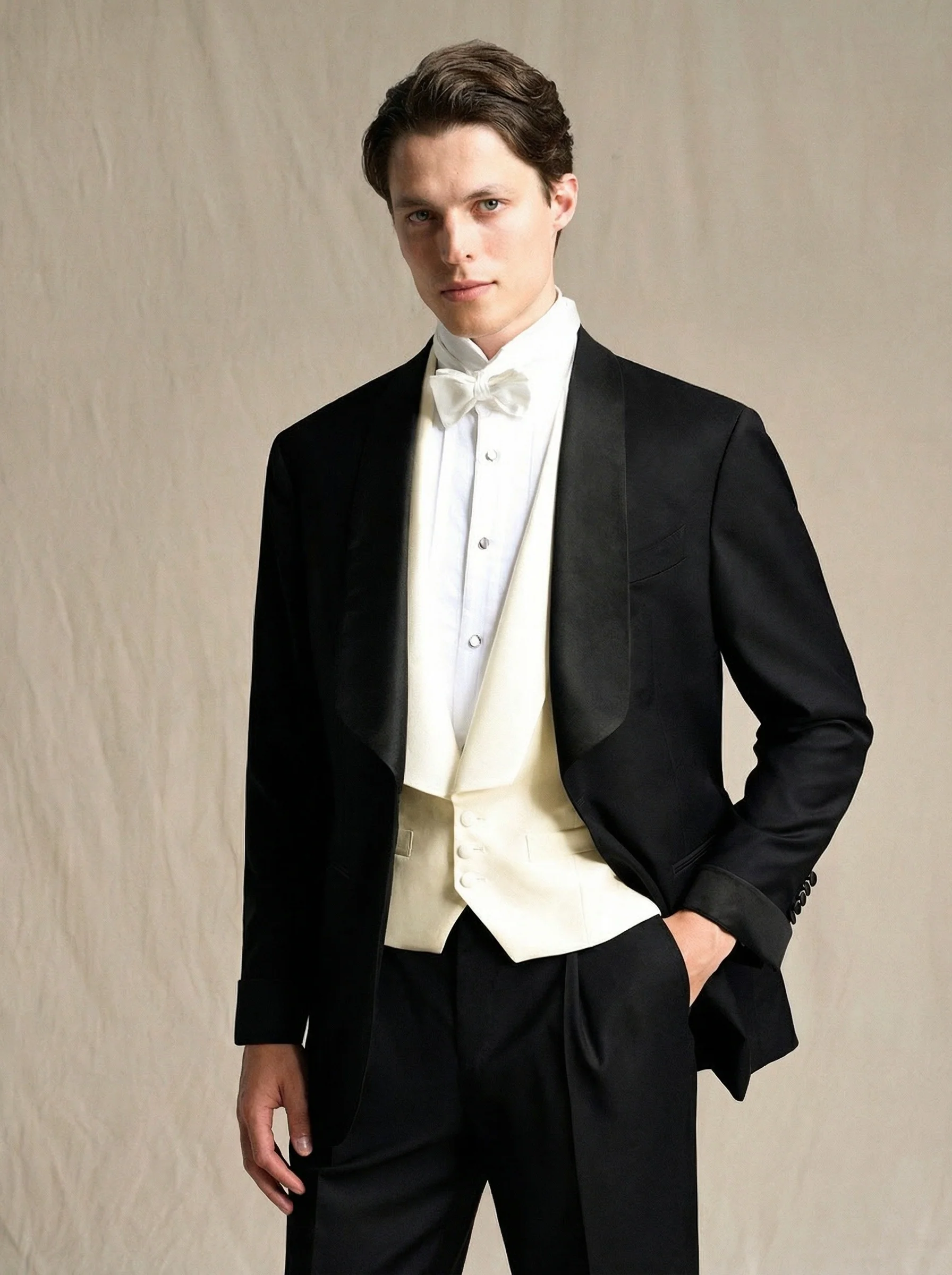 Wool Shawl Tuxedo