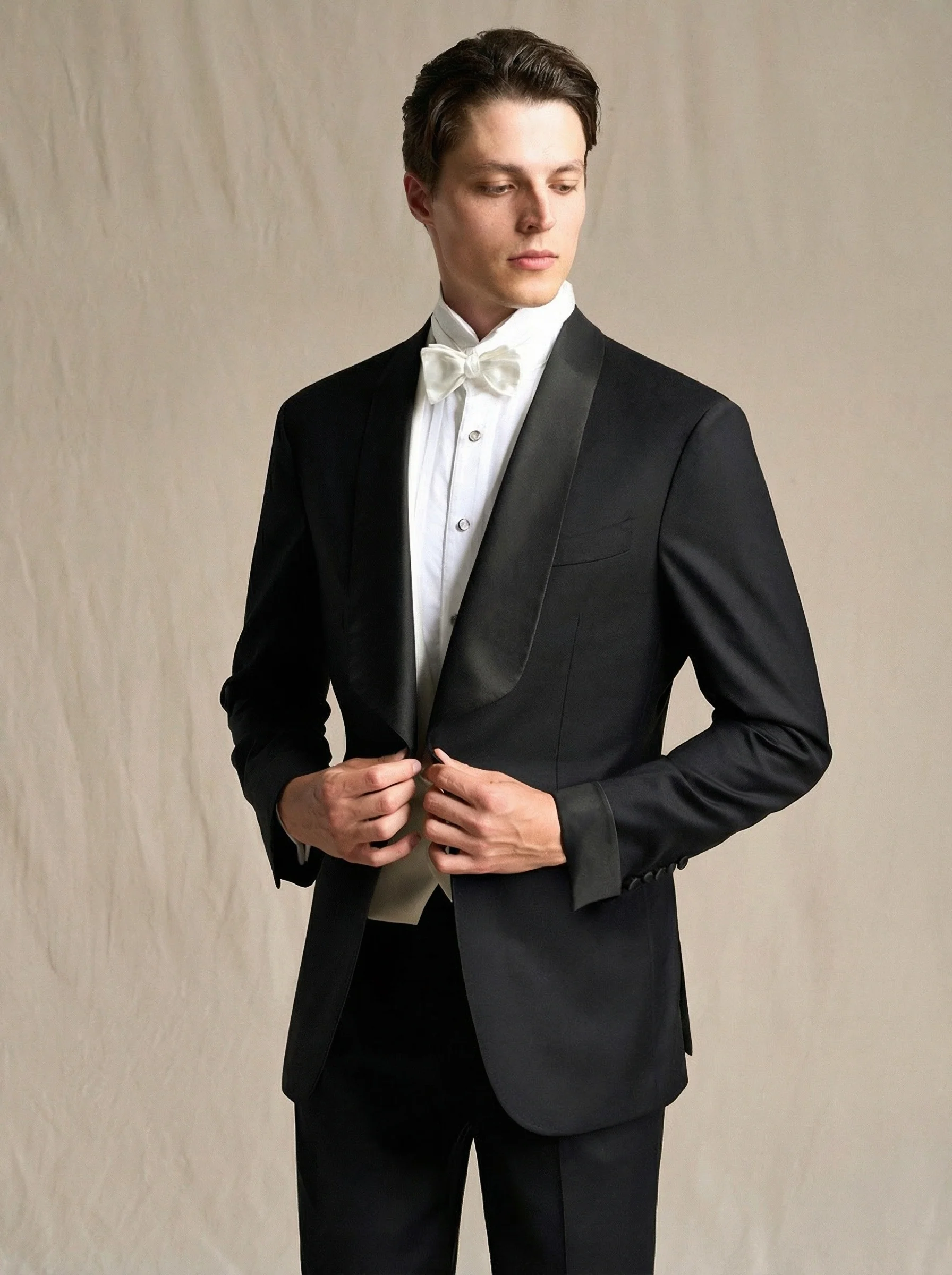 Wool Shawl Tuxedo - Image 2