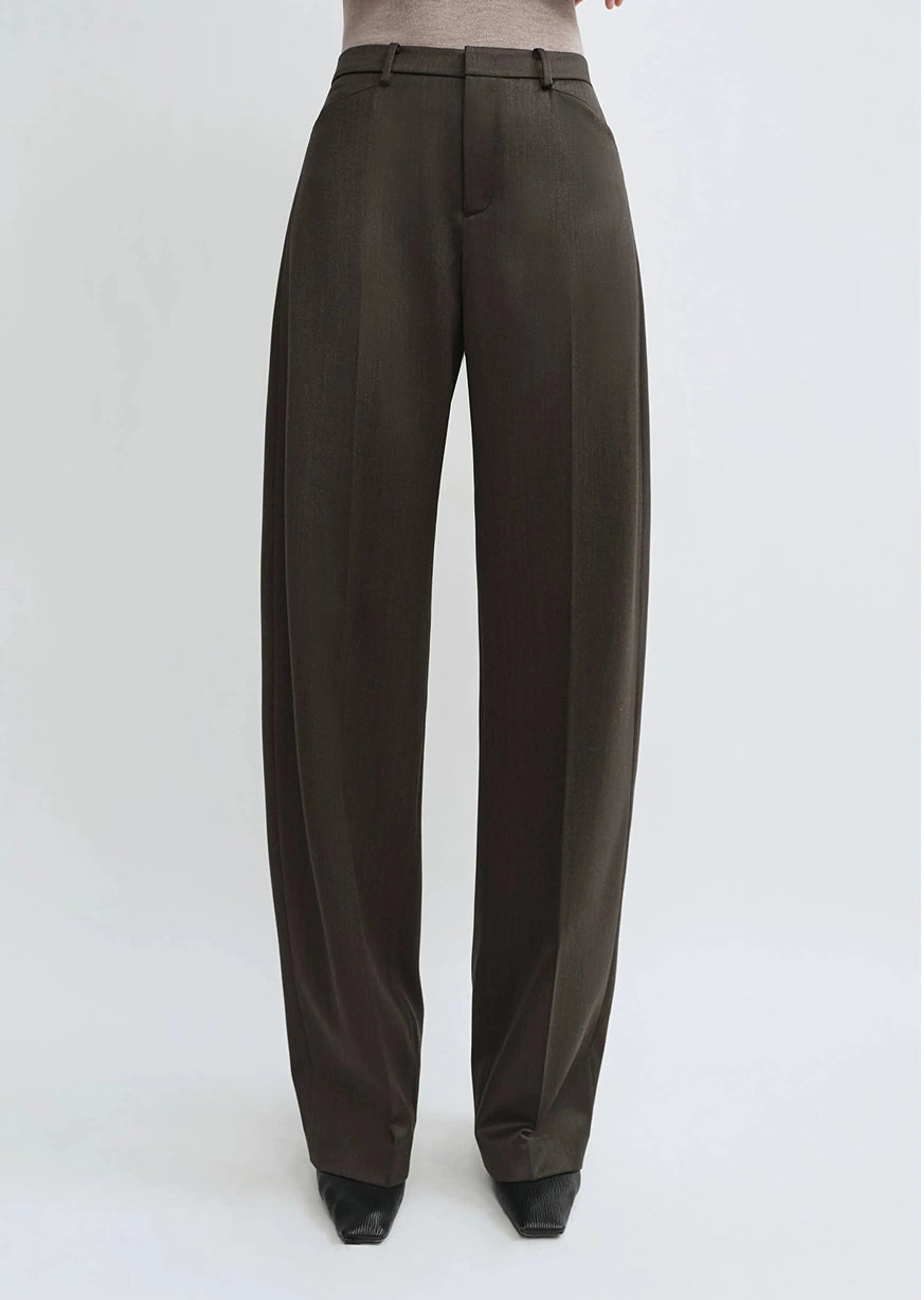 Wool–Silk Drop-Shoulder Suit Set - Image 10