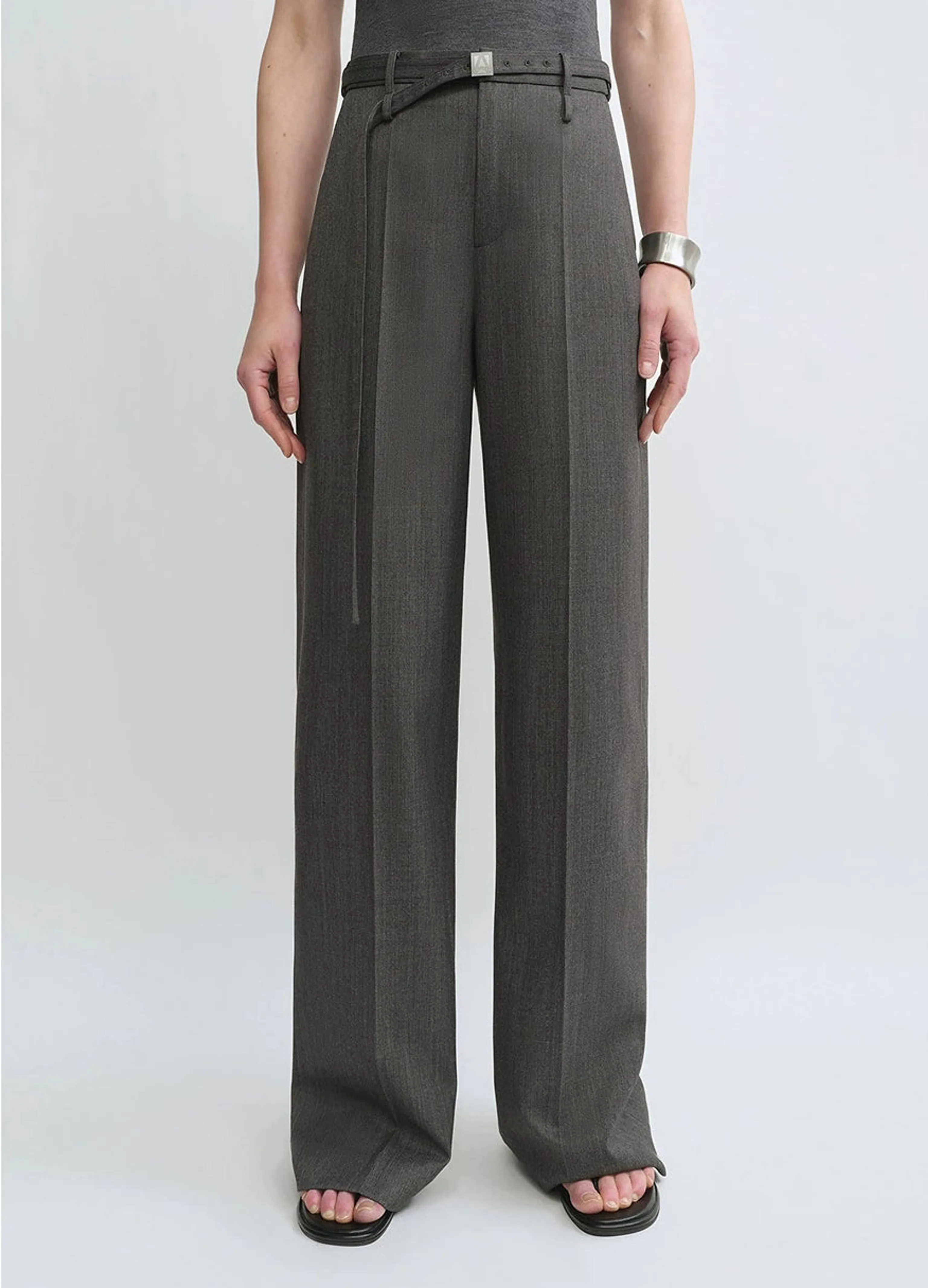 Wool–Silk Drop-Shoulder Suit Set - Image 6