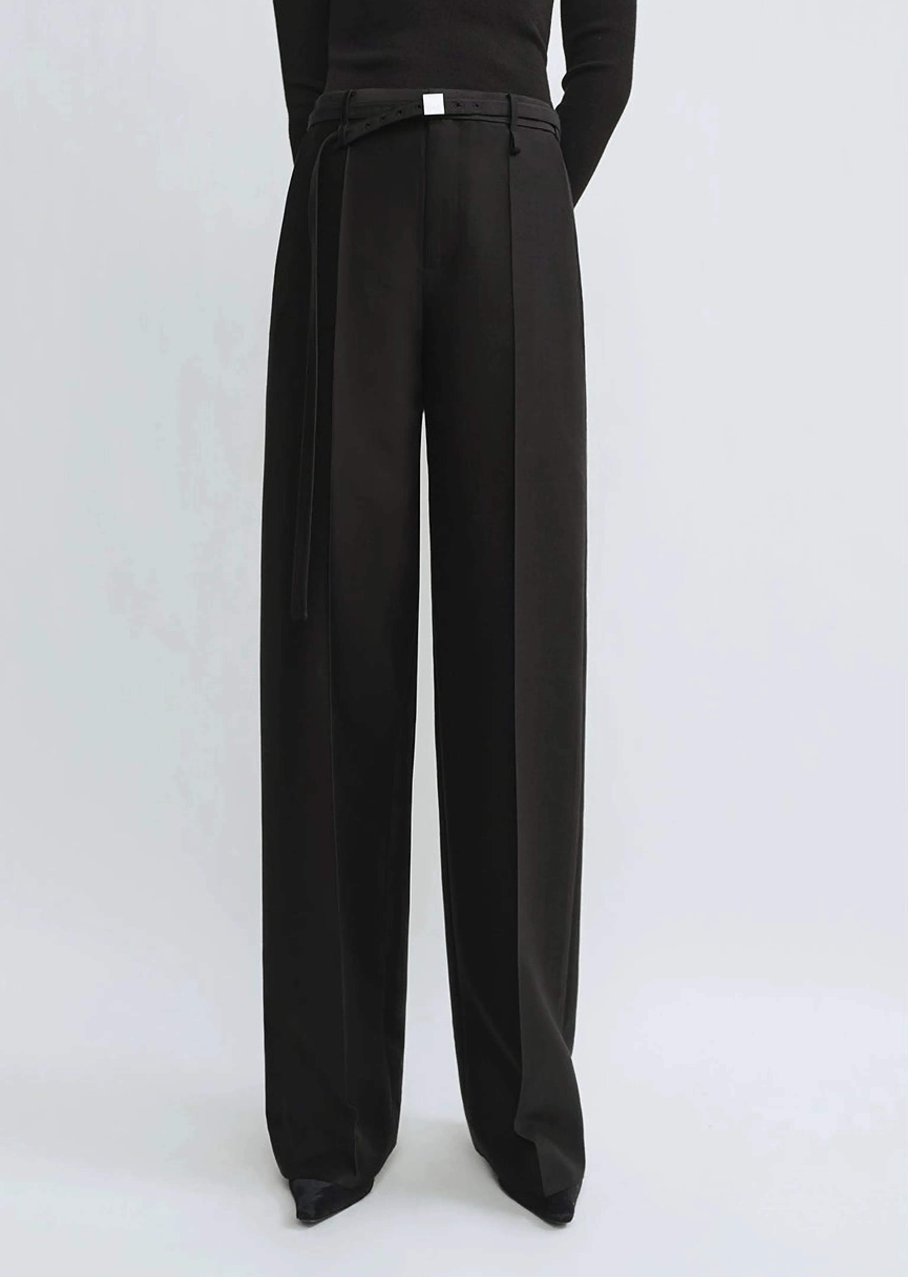 Wool–Silk Drop-Shoulder Suit Set - Image 9