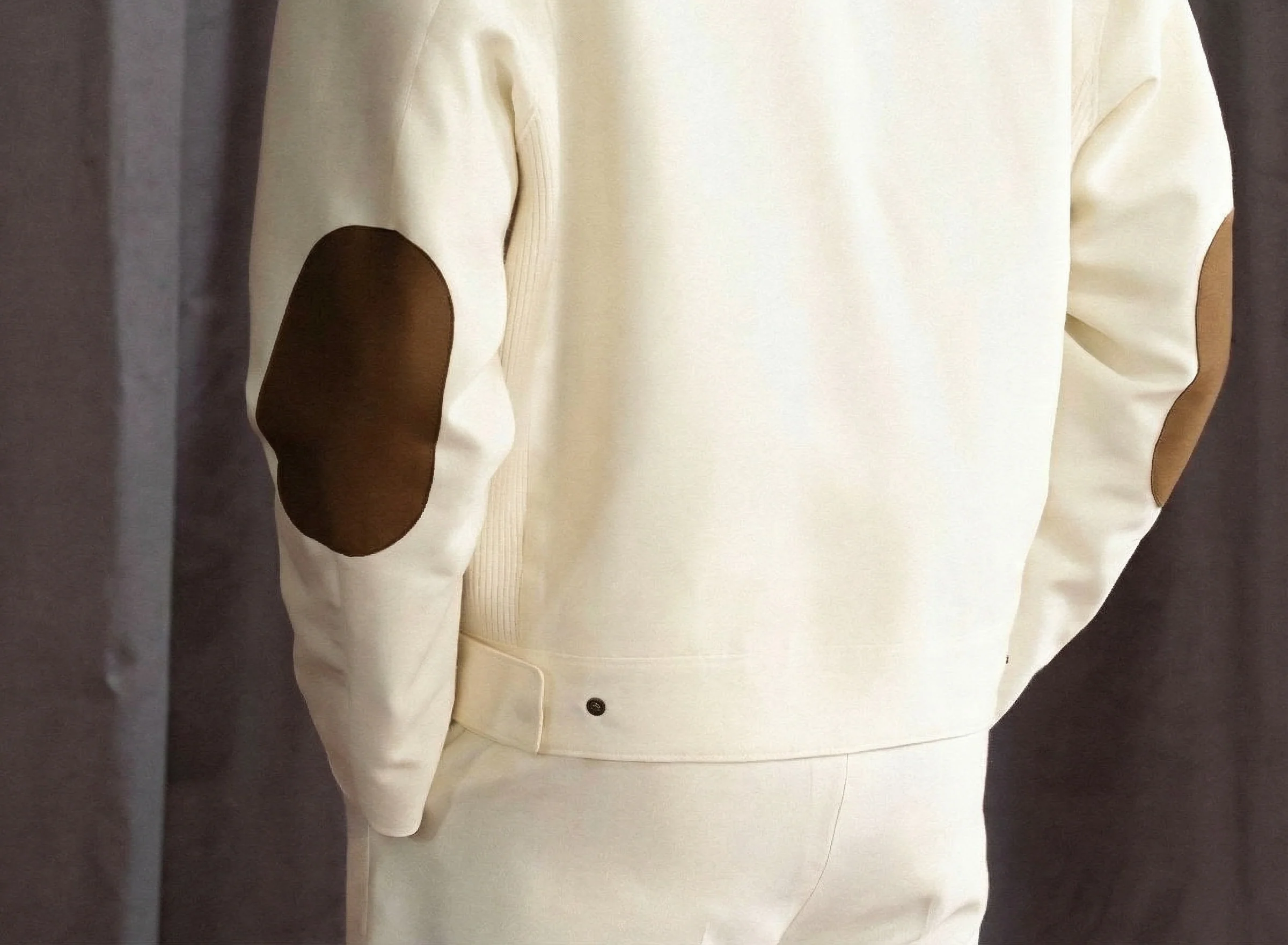 Wool Silk Stand-Collar Short Jacket - Image 6