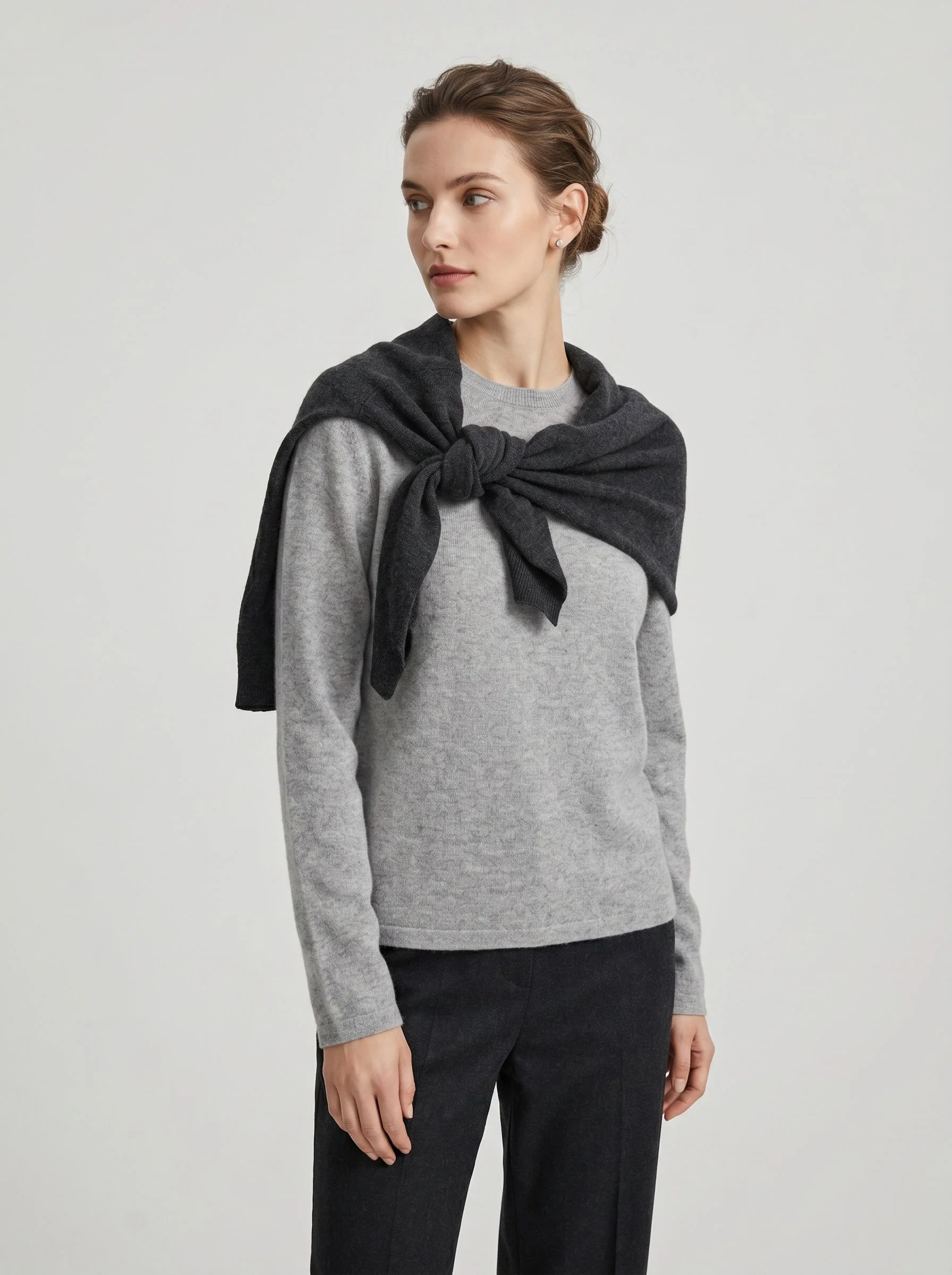 Wool Triangle Scarf