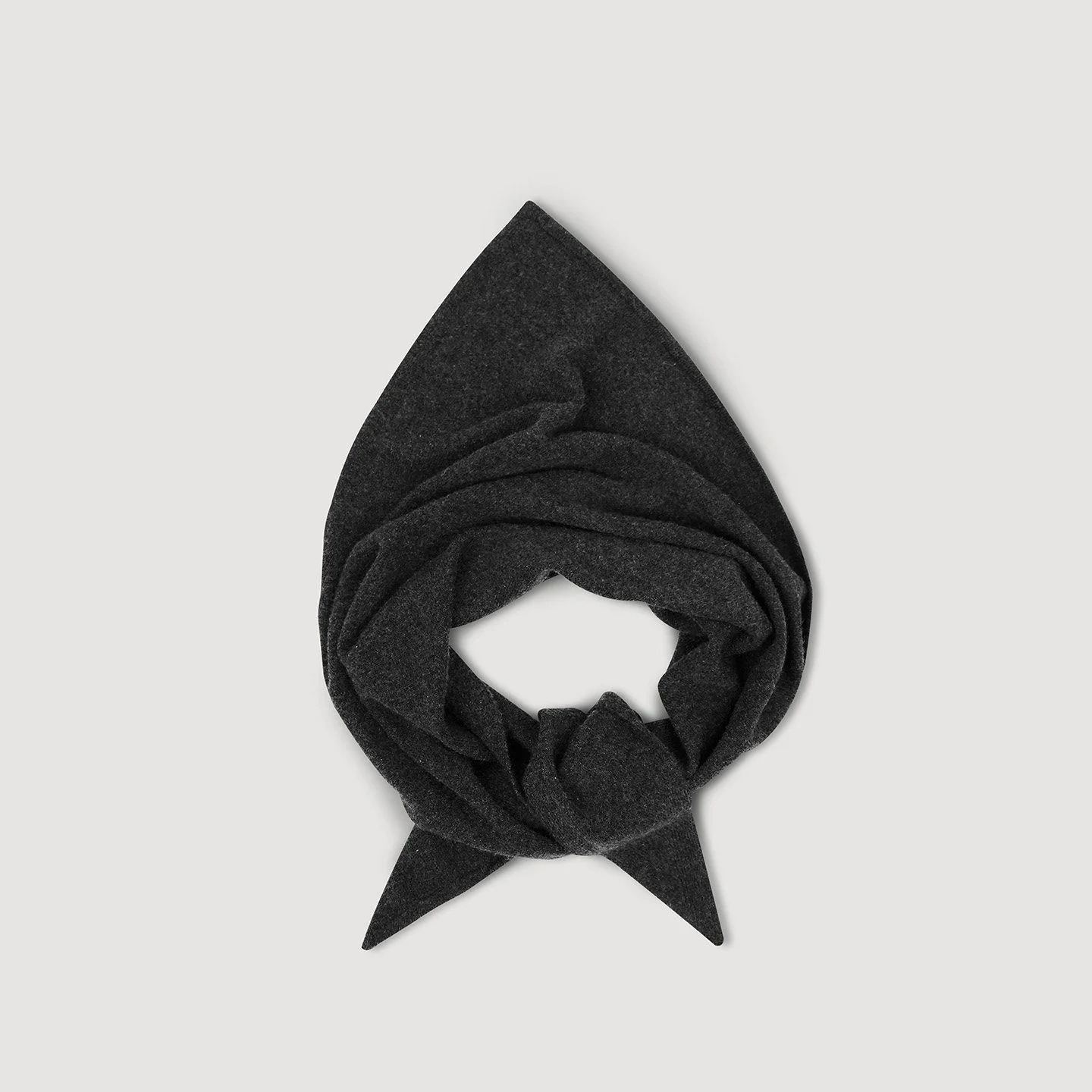 Wool Triangle Scarf - Image 2