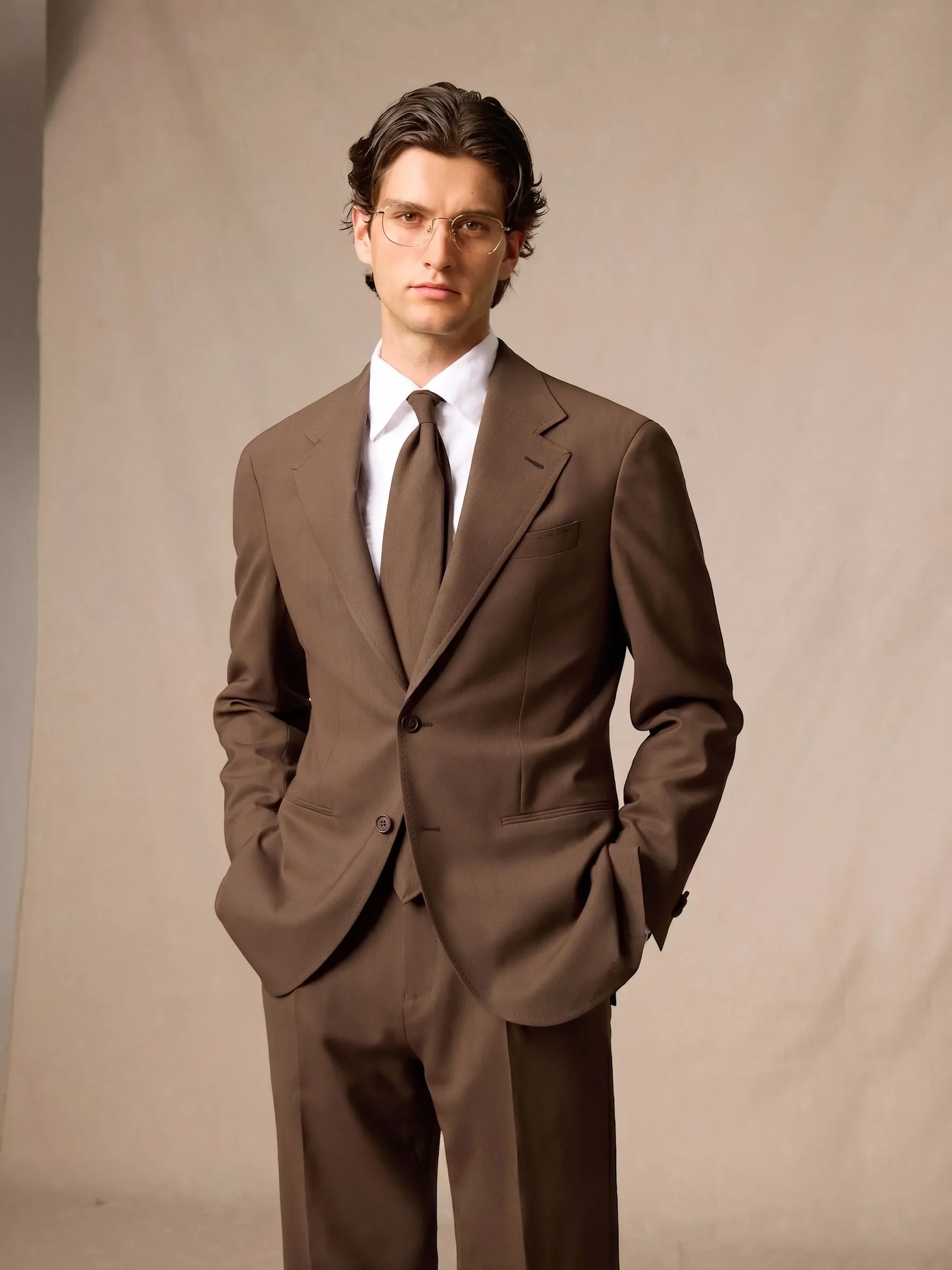Wool Two-Piece Suit