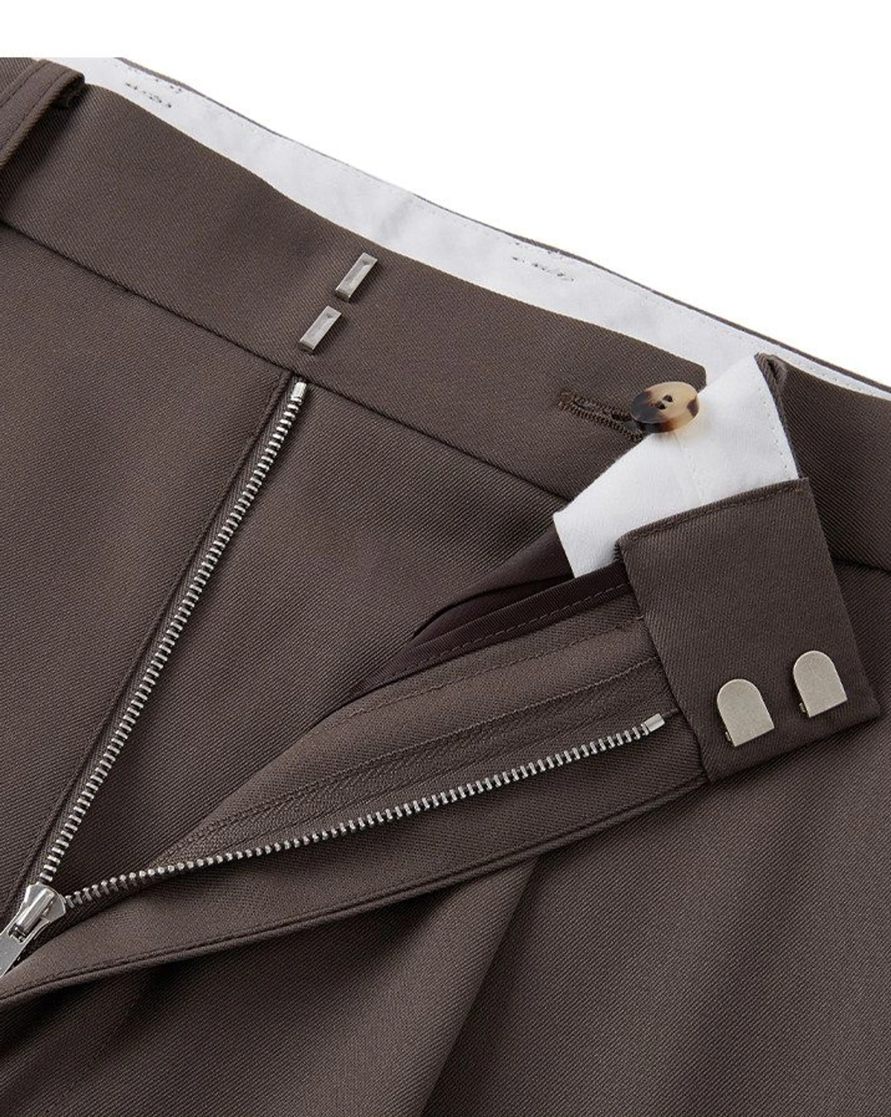 Wool Wide-Leg Trousers - Image 5
