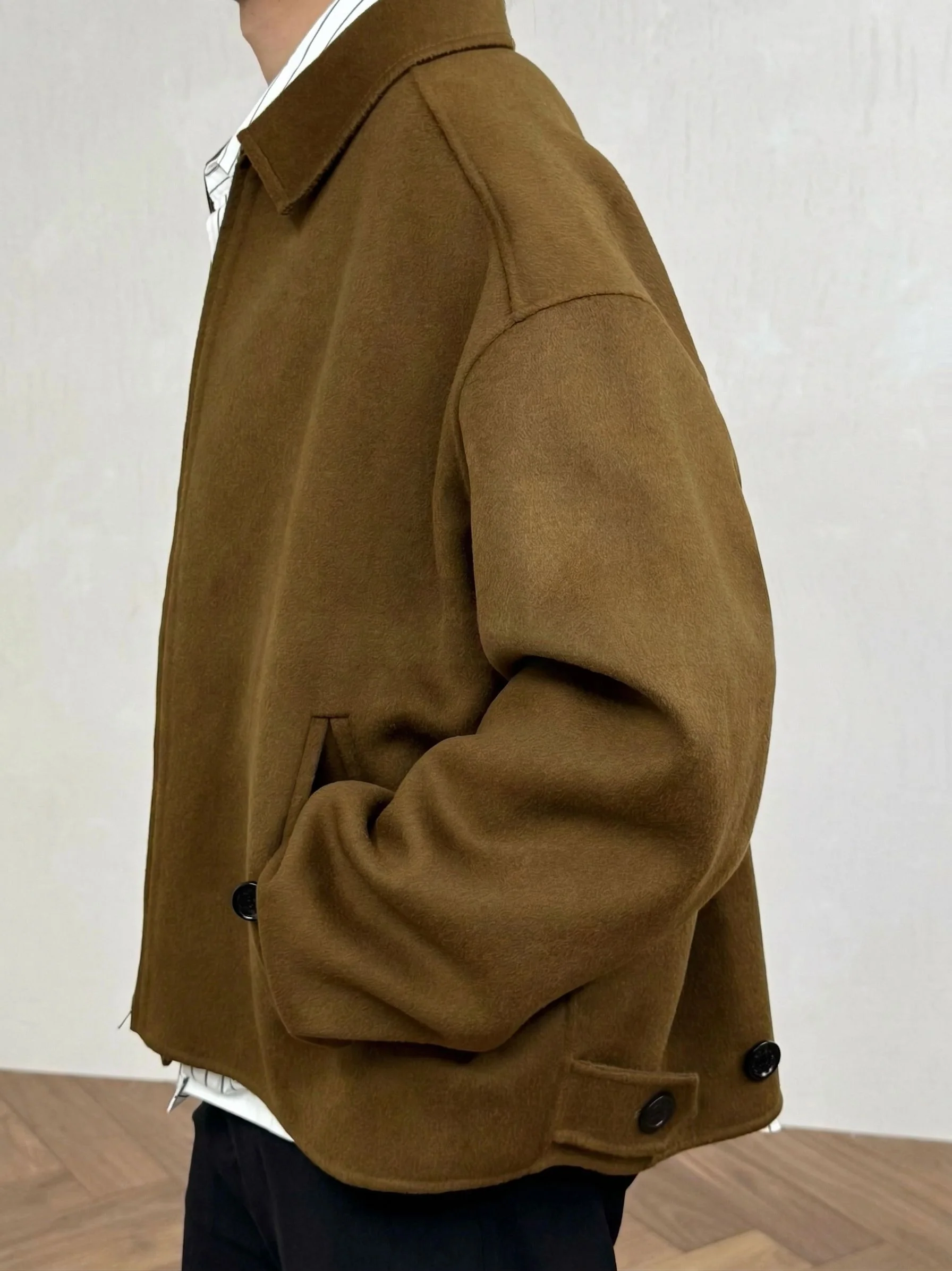 Wool Zip Jacket - Image 3
