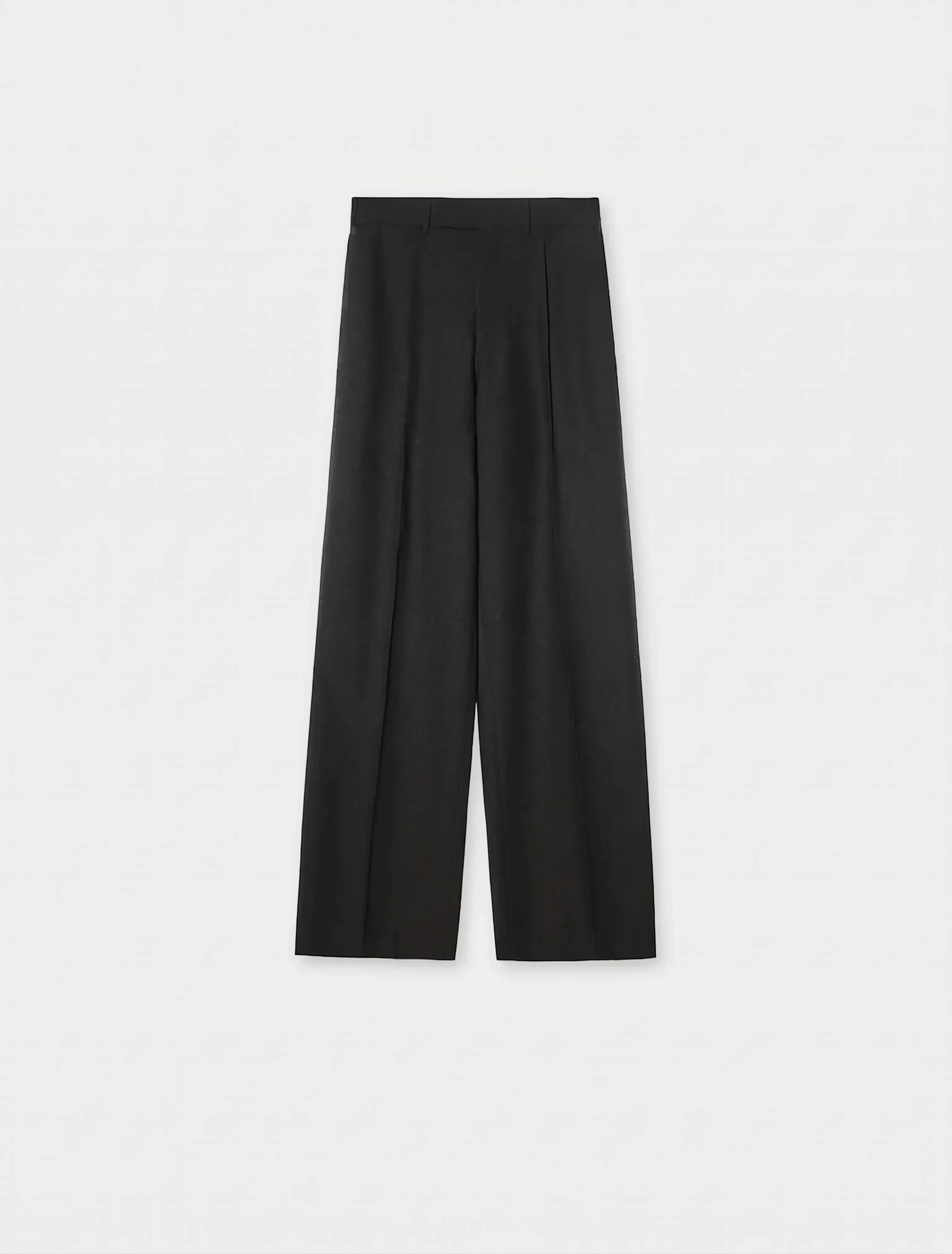 Worsted Wool Suit Trousers - Image 4