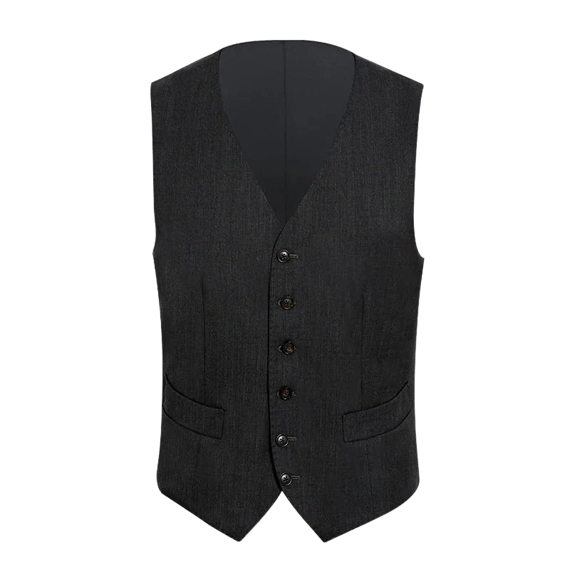 Worsted Wool Suit Vest - Image 8