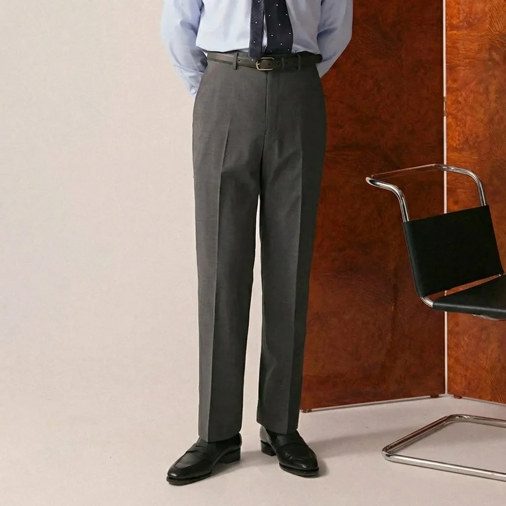 Worsted Wool Trousers - Image 5
