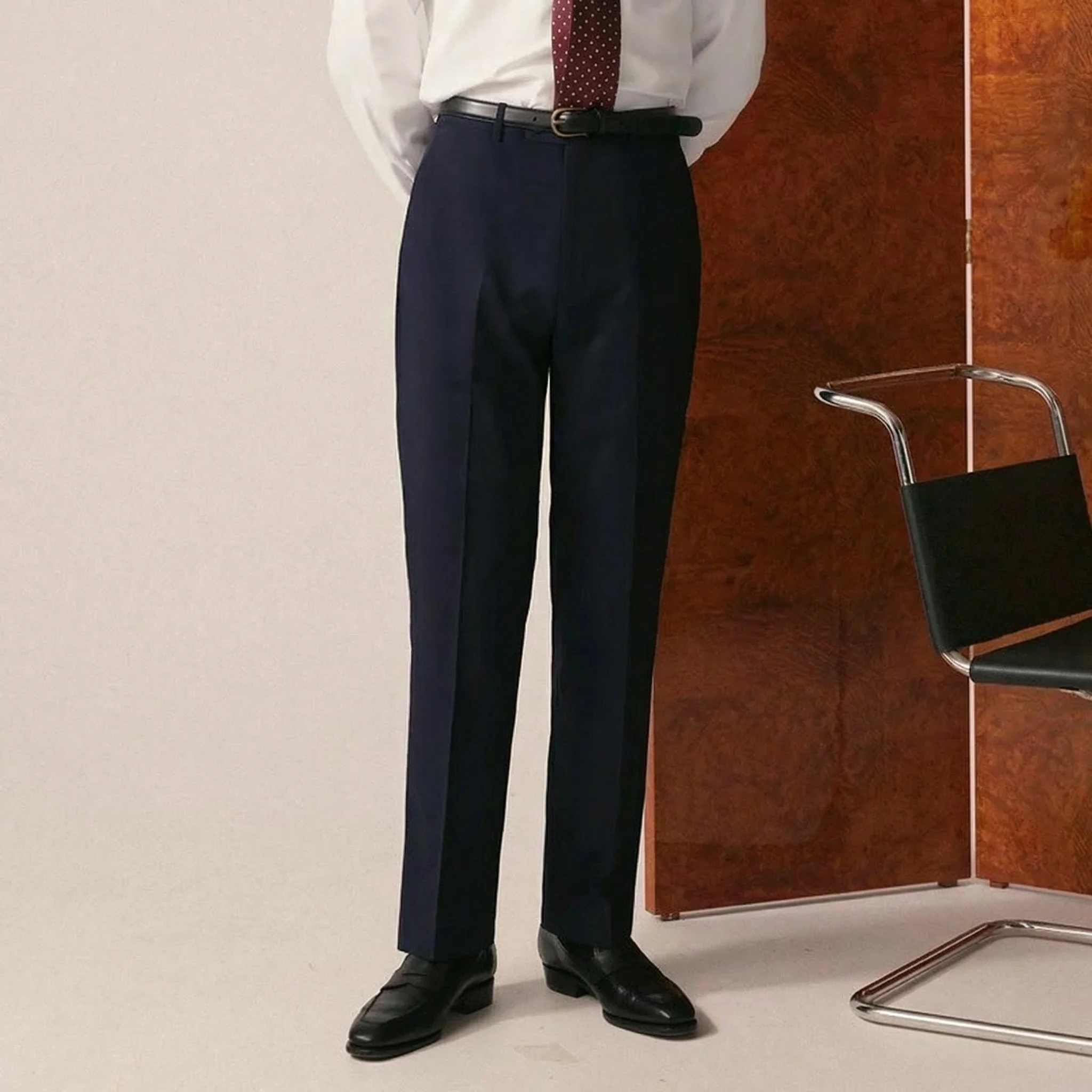 Worsted Wool Trousers - Image 7