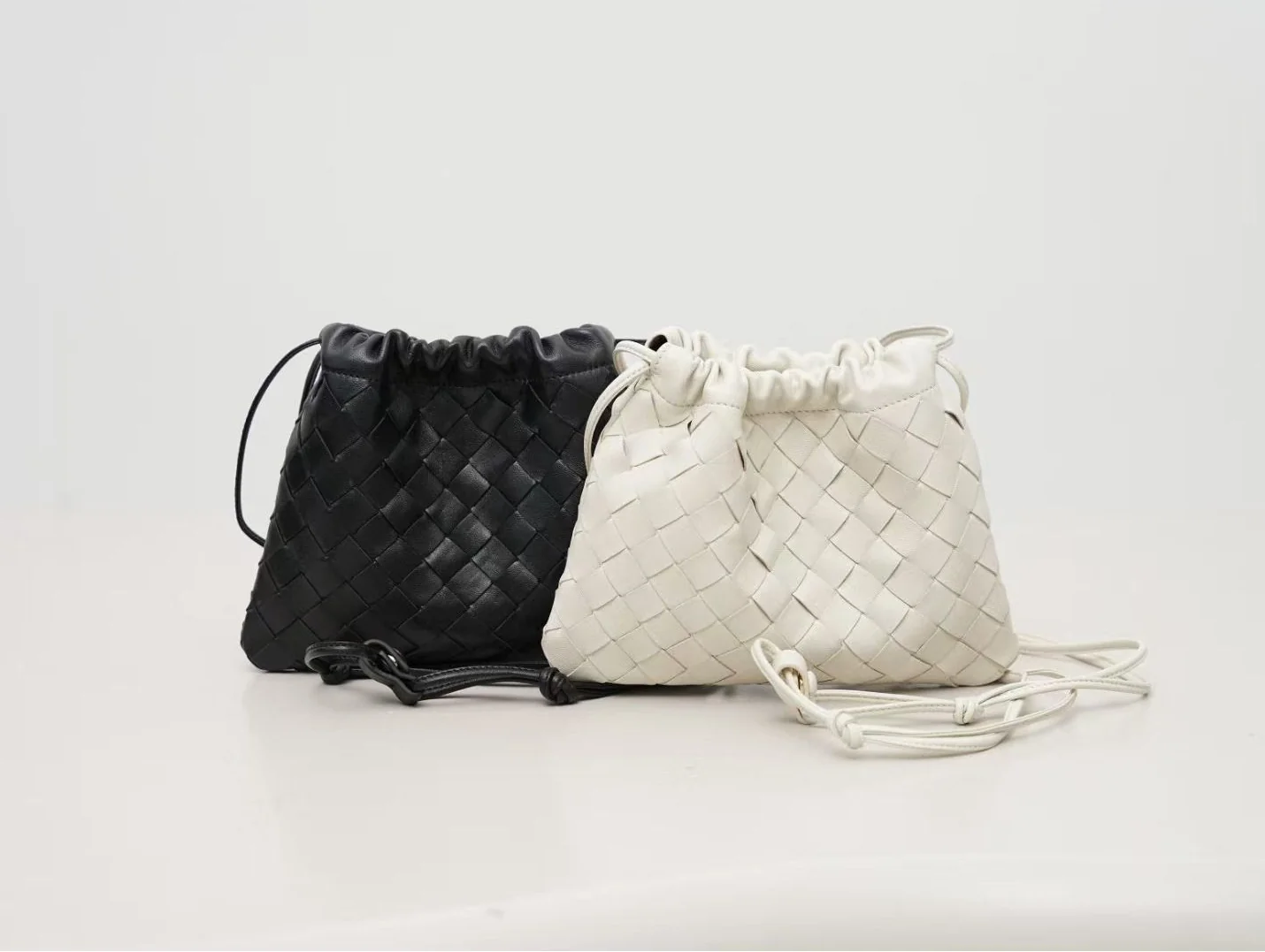 Woven Drawstring Bag - Image 4