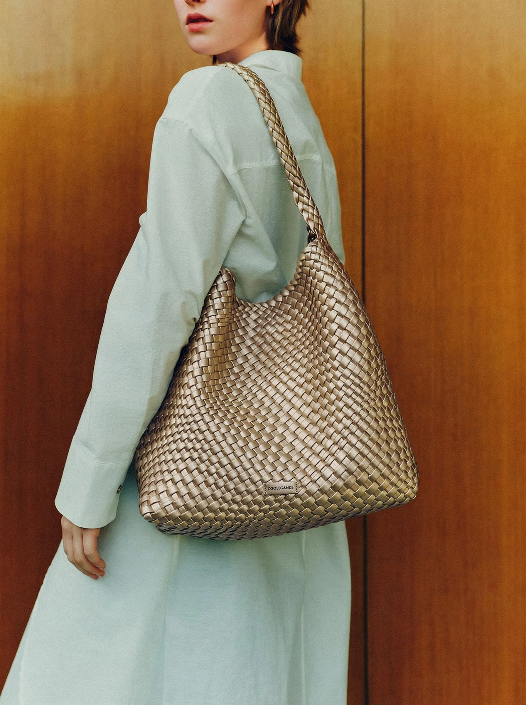 Woven Hobo Tote - Image 2