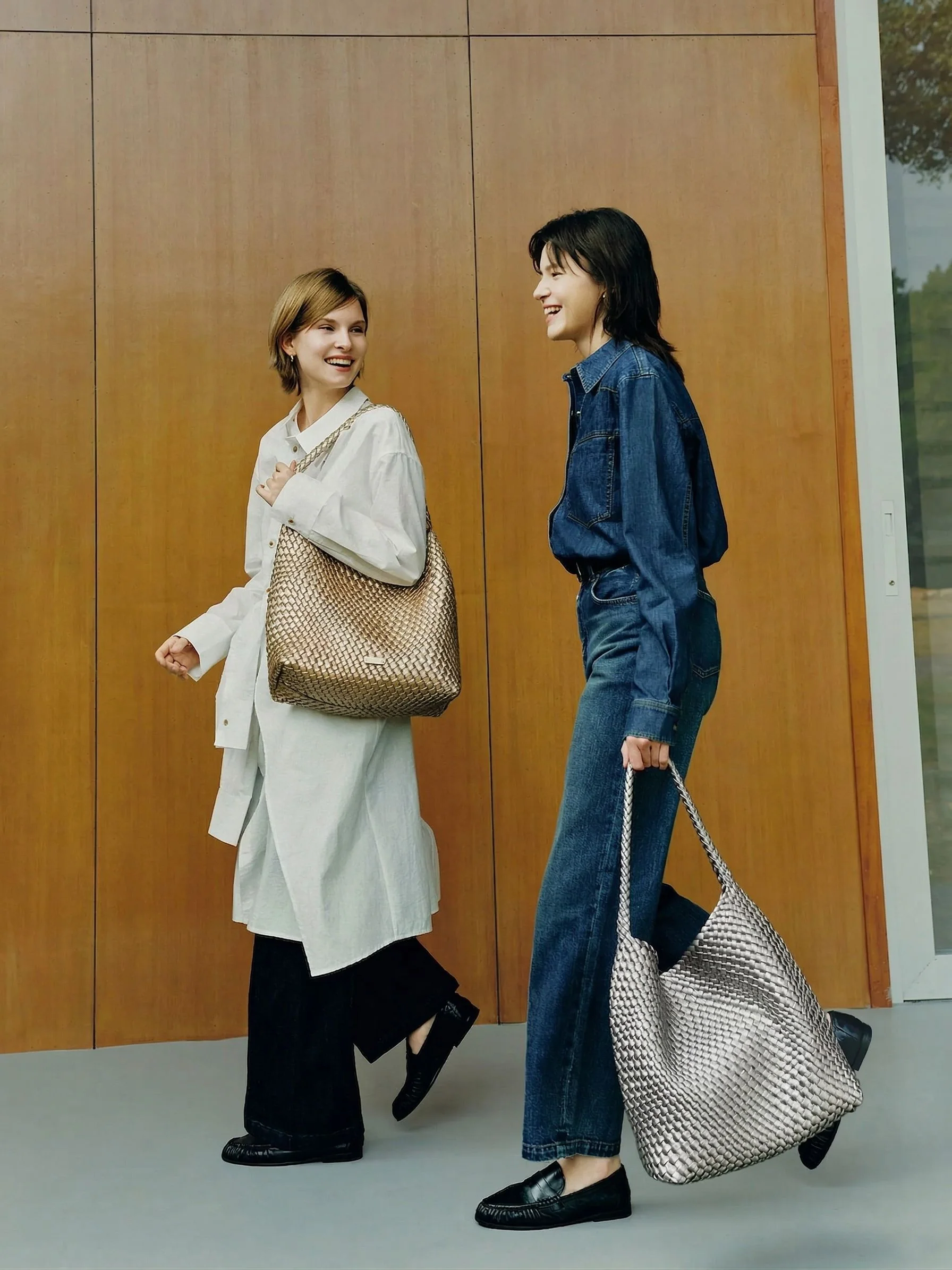 Woven Hobo Tote - Image 4